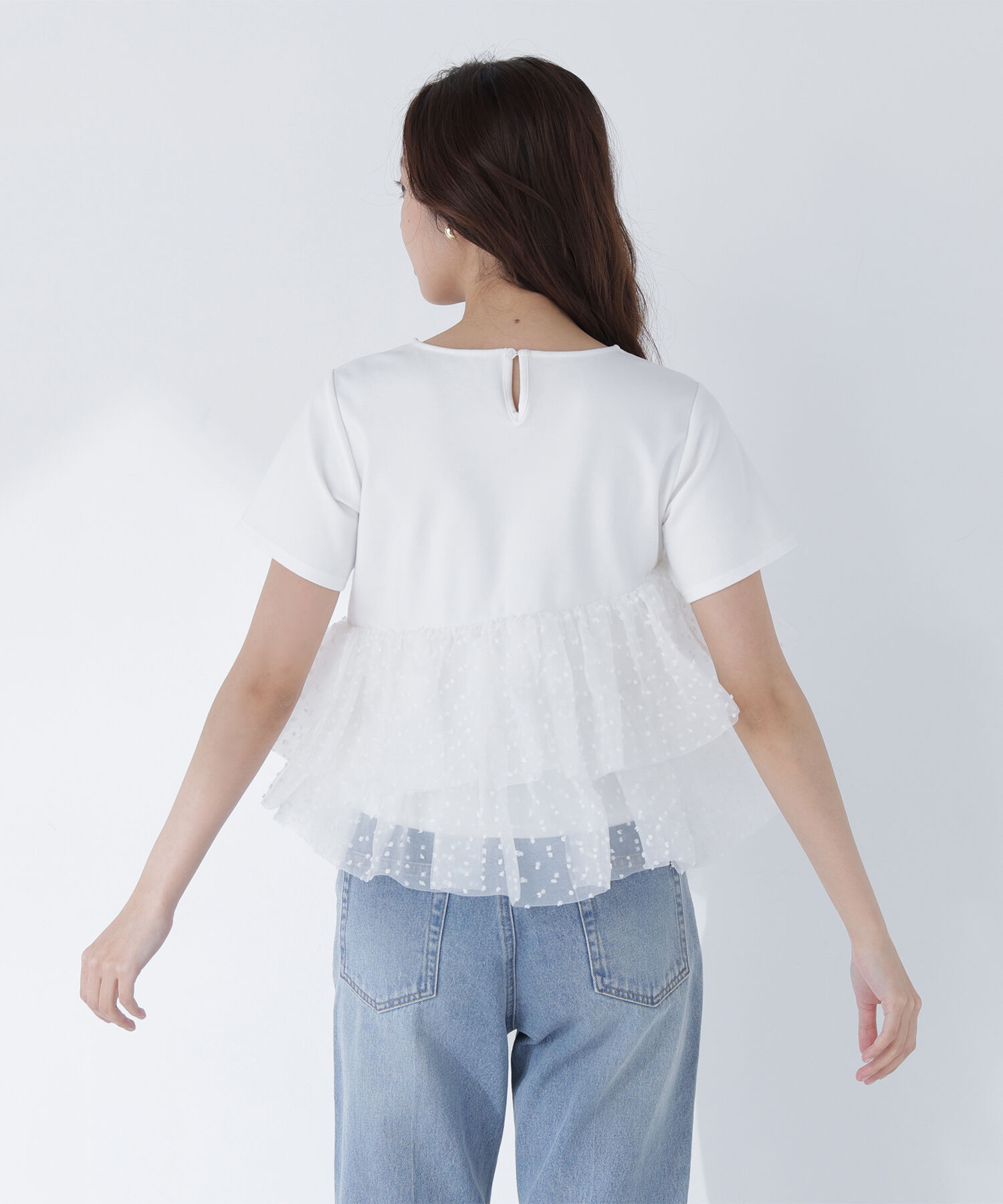  「カットドビーティアードカットソー」|Tシャツ・カットソー|