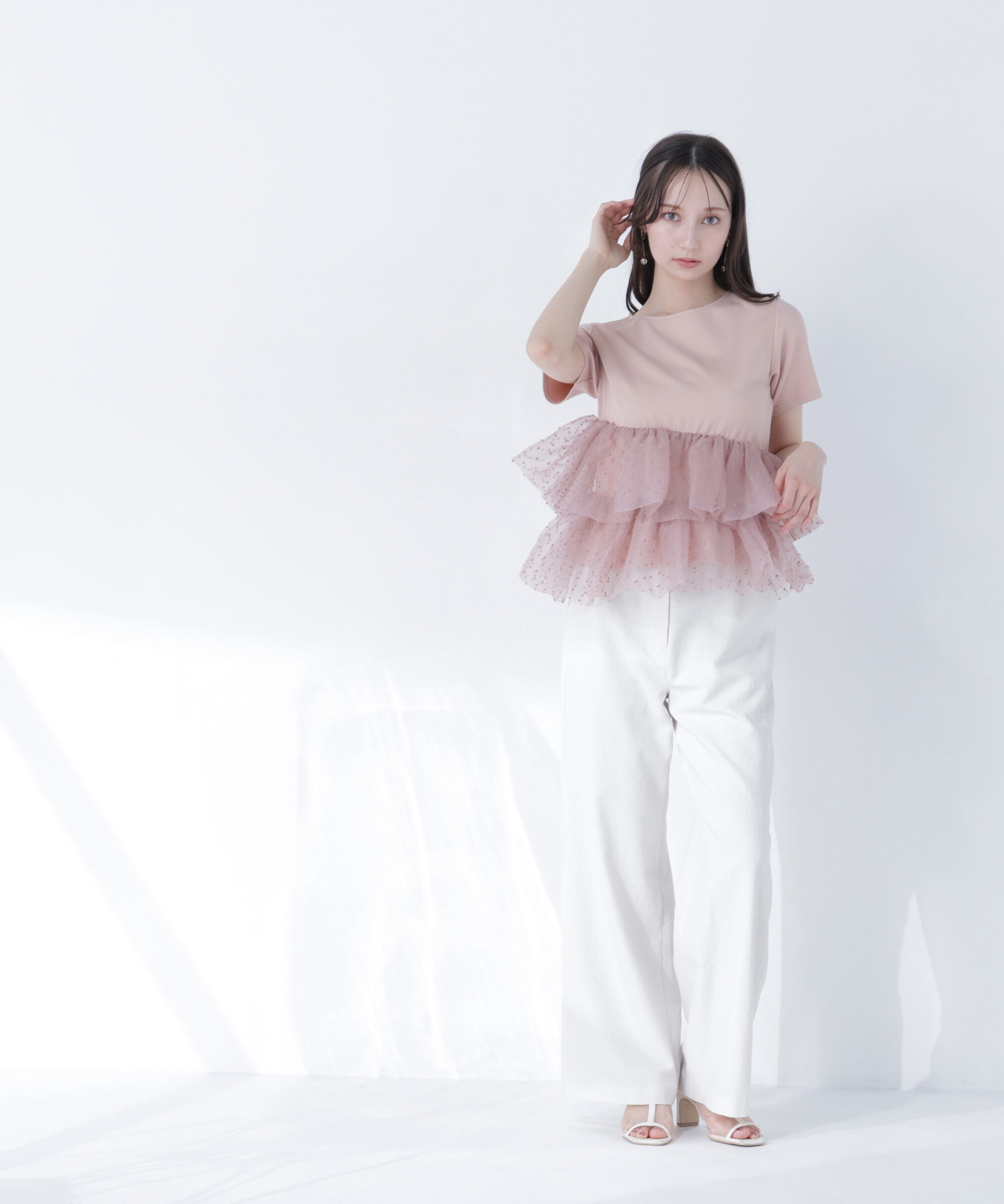  「カットドビーティアードカットソー」|Tシャツ・カットソー|