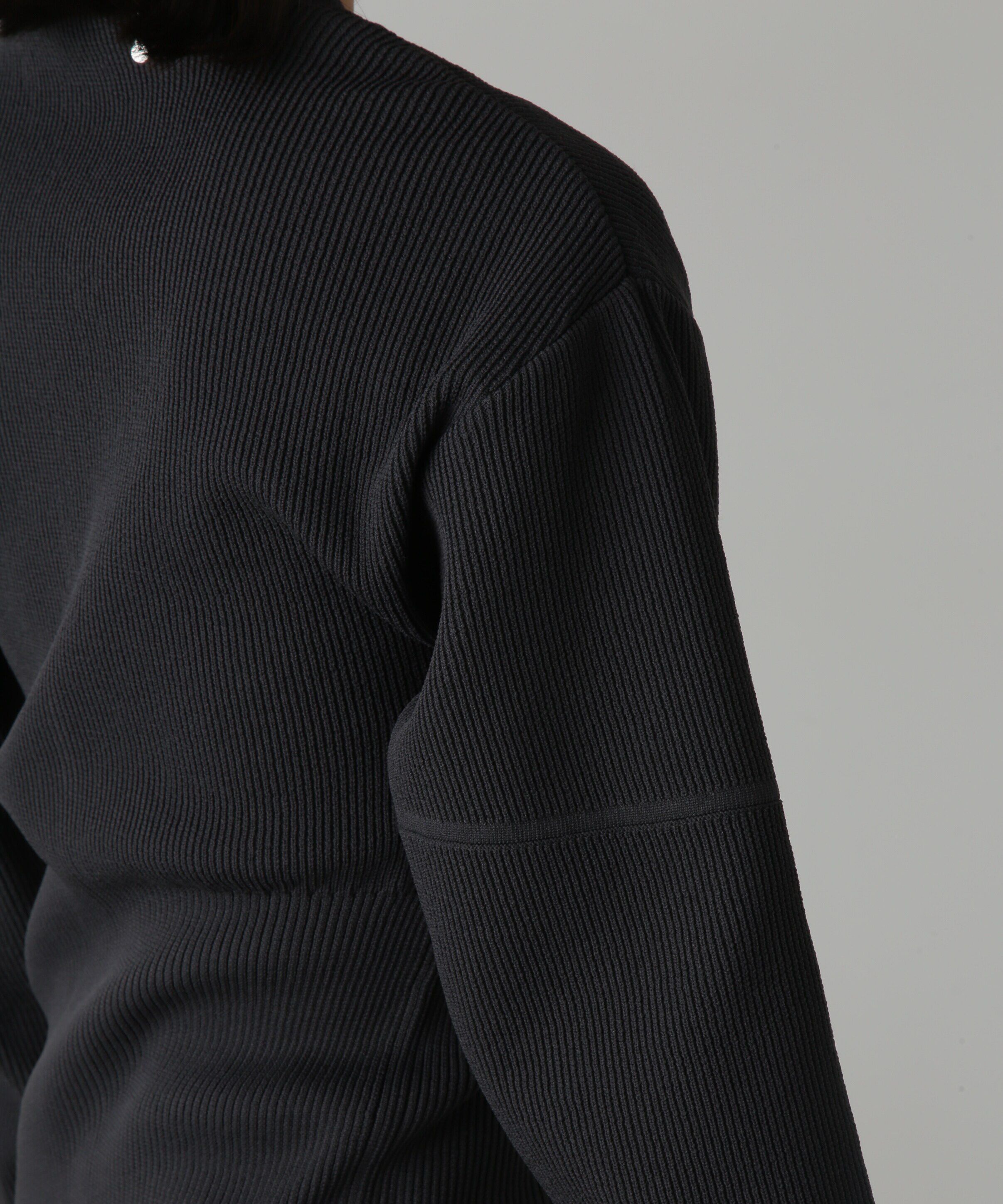  「ウエストシェイプリブニットカーディガン」|ニット・セーター|