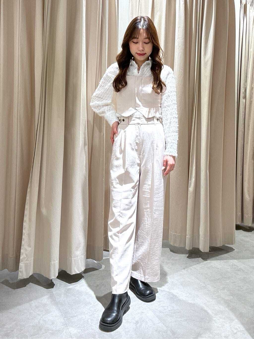  「気流染めフロントジップビスチェ」|シャツ・ブラウス|