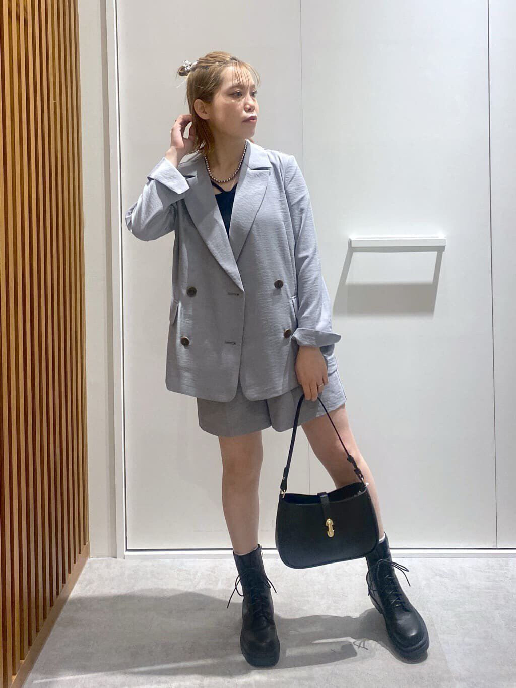  「[低身長サイズ/Sシリーズ]気流染めベルト付ショートパンツ」|その他|