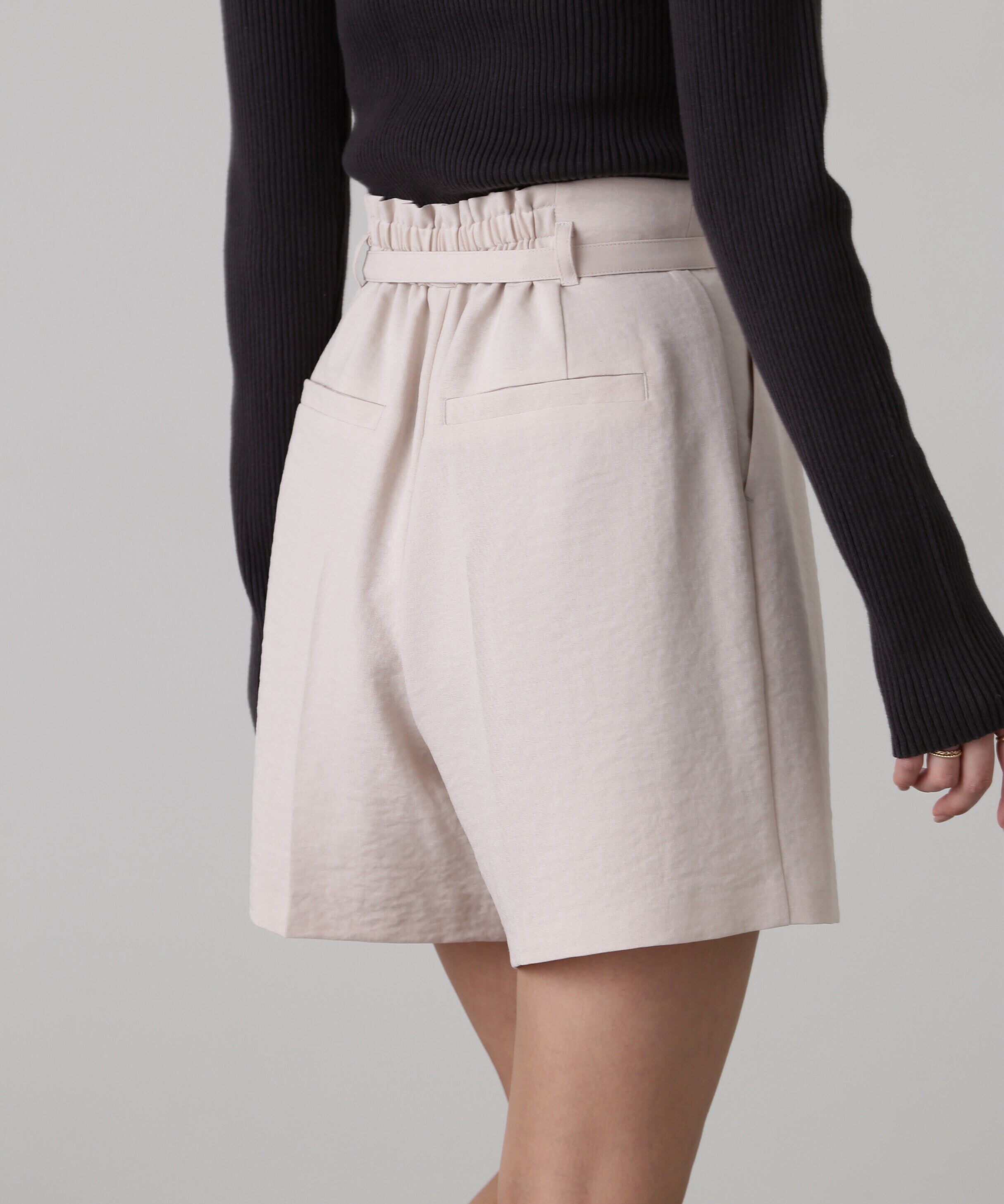  「[低身長サイズ/Sシリーズ]気流染めベルト付ショートパンツ」|その他|