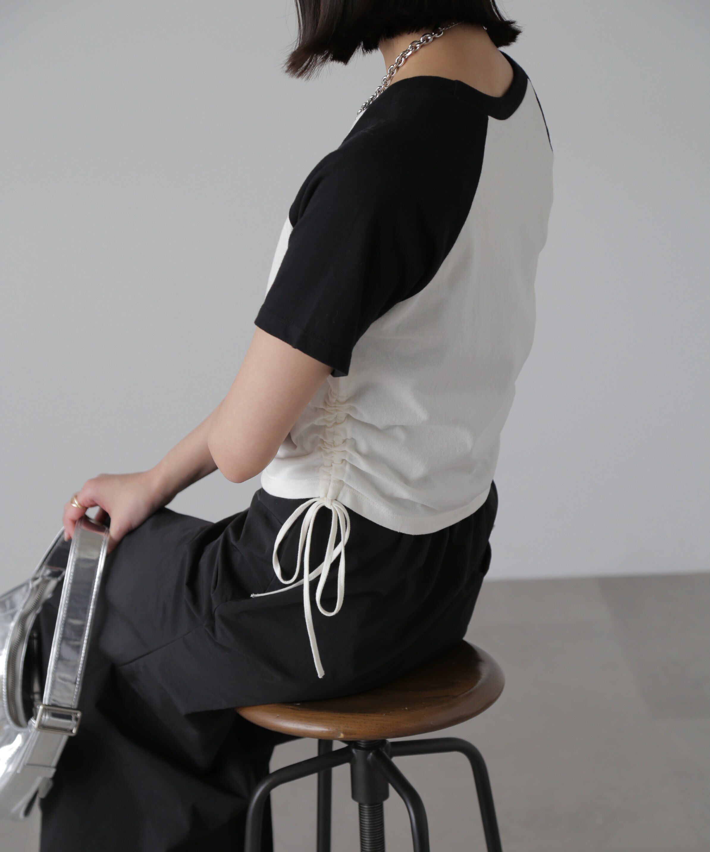  「ドロストラグランTシャツ」|Tシャツ・カットソー|