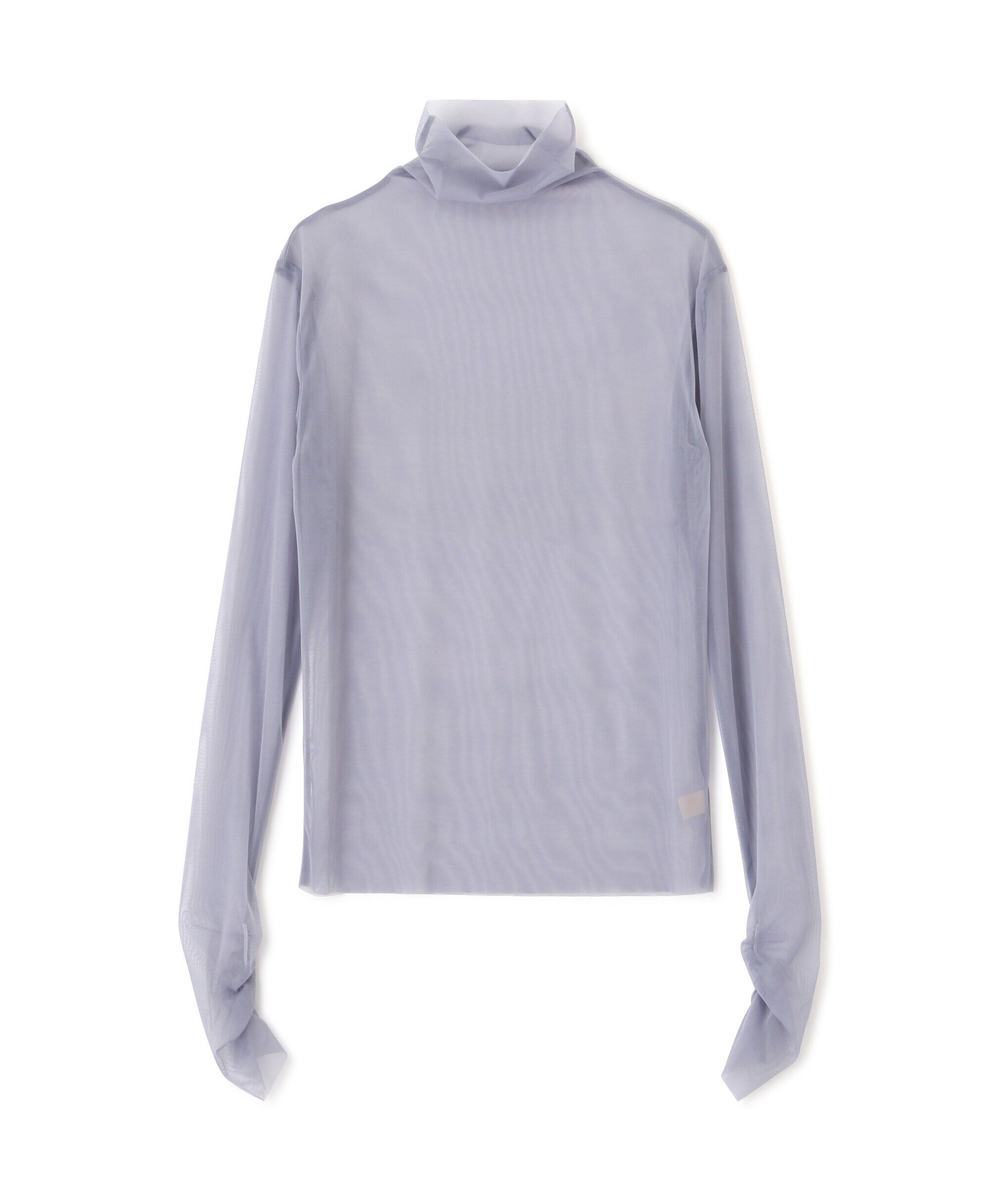  「シースルーハイネックカットソー」|Tシャツ・カットソー|