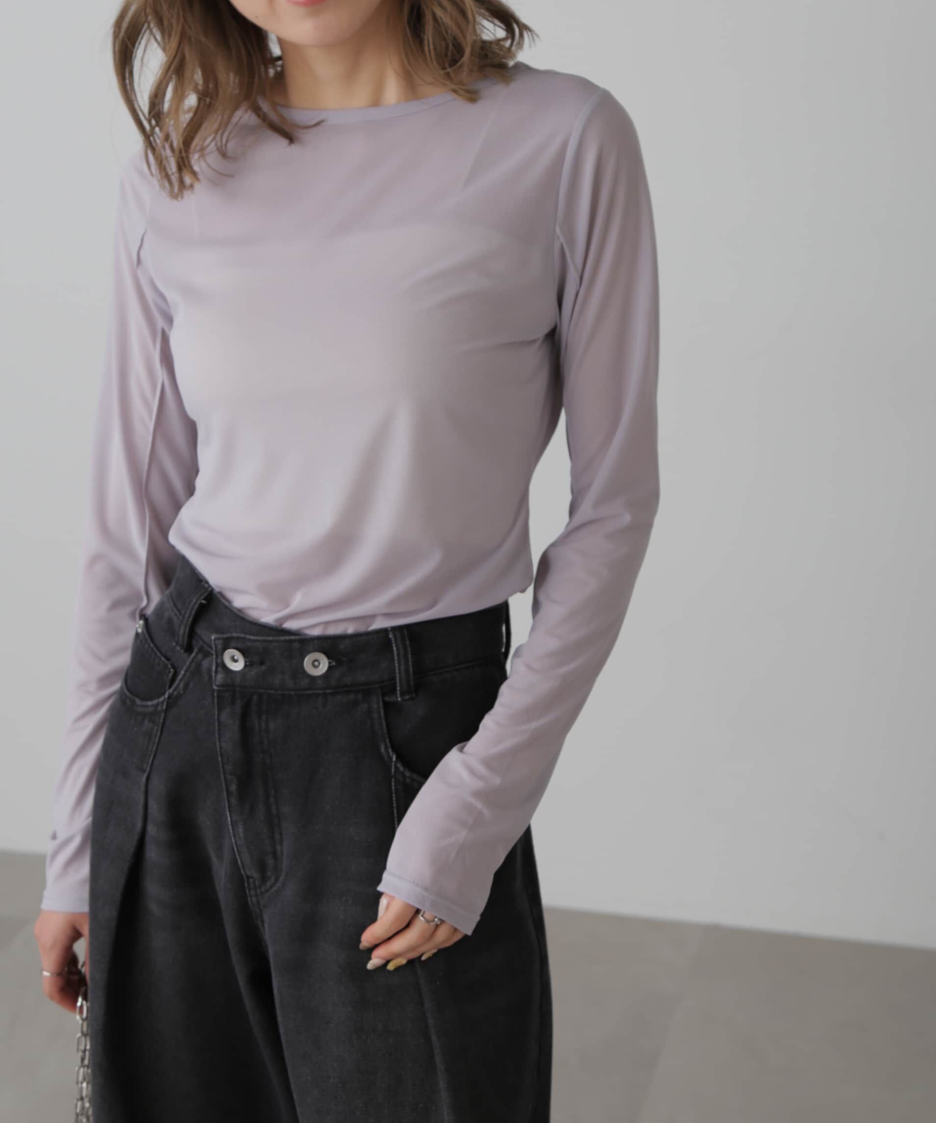  「シアークルーネックカットソー」|Tシャツ・カットソー|