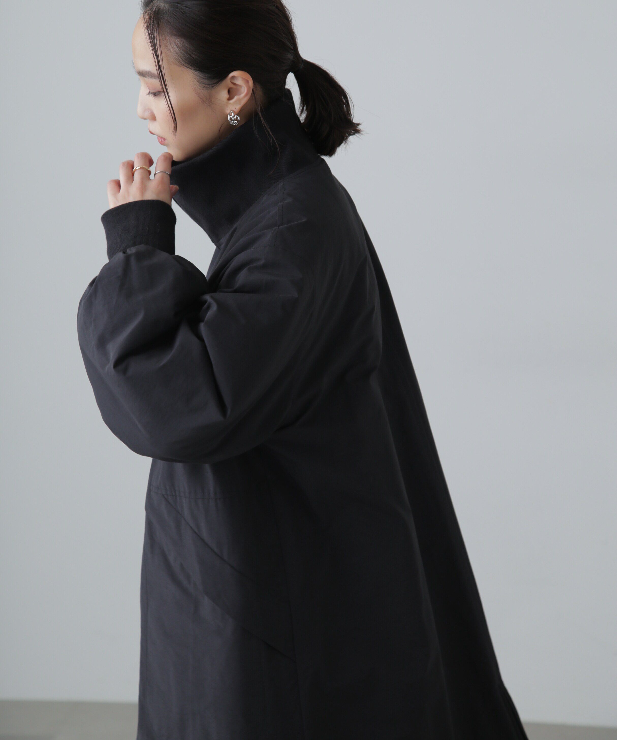  「リブスタンドロングコート」|その他|