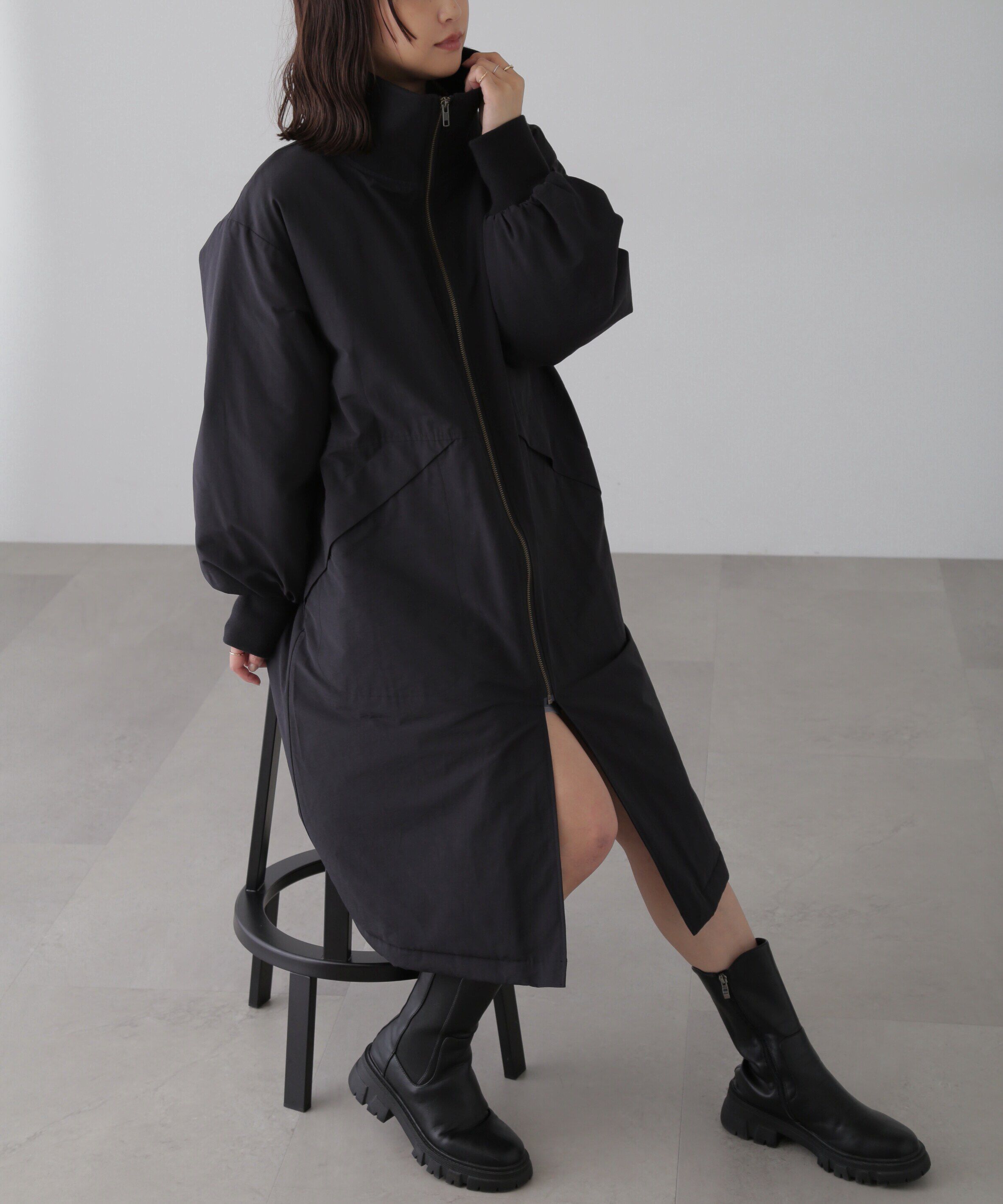  「リブスタンドロングコート」|その他|