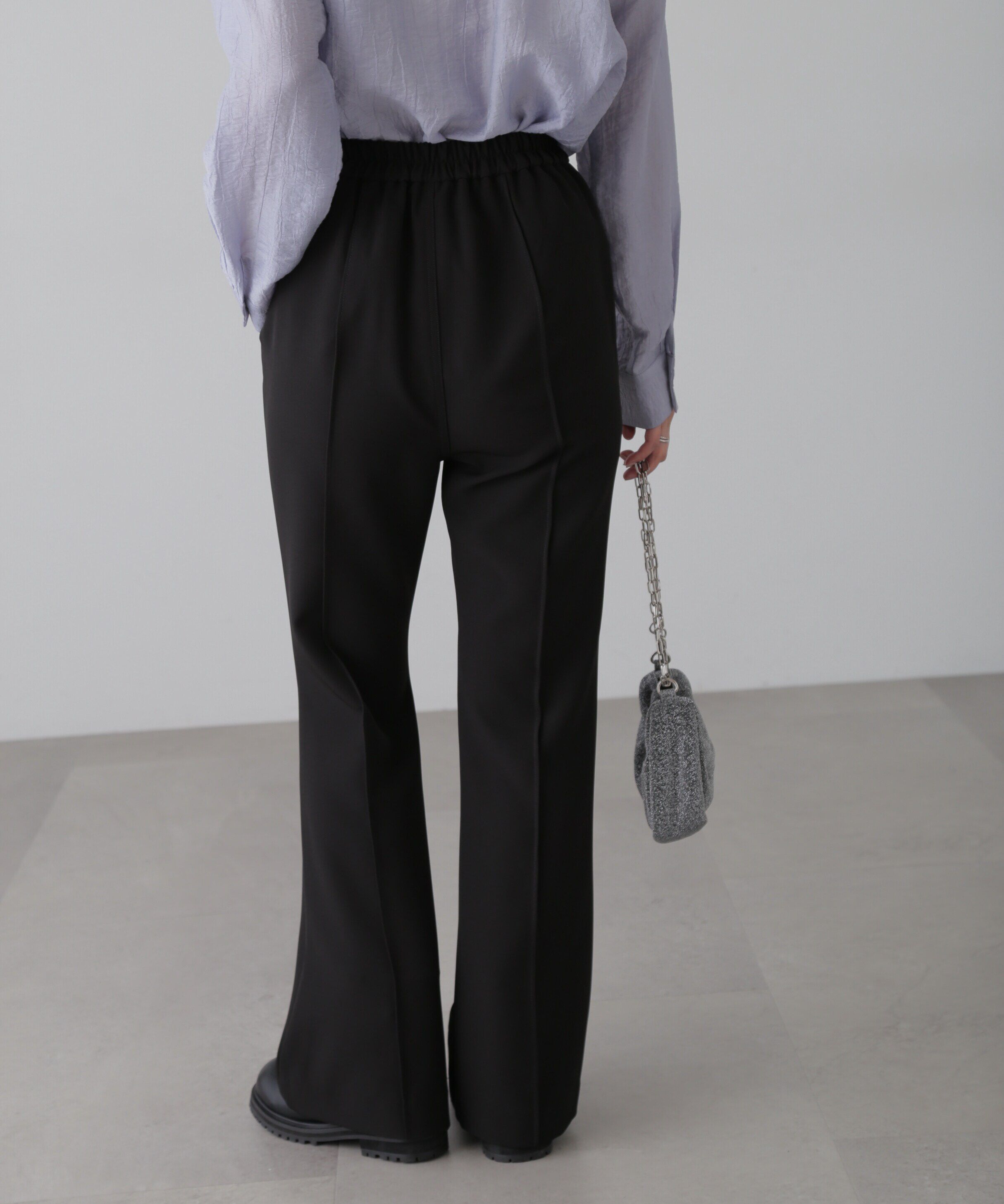  「[低身長サイズ/Sシリーズ]フレアセンタープレスパンツ」|その他|