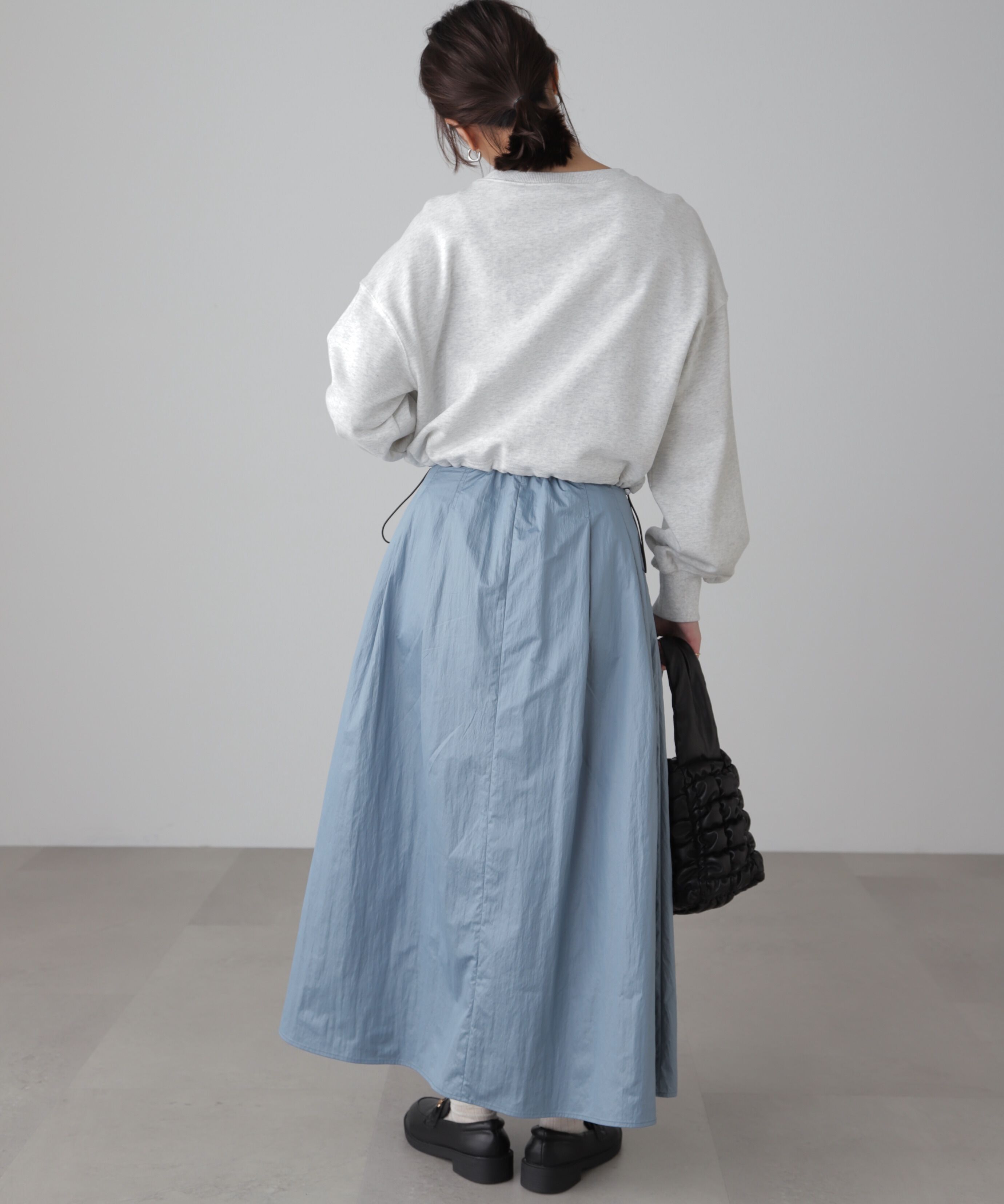  「裾ドロストスウェット」|Tシャツ・カットソー|