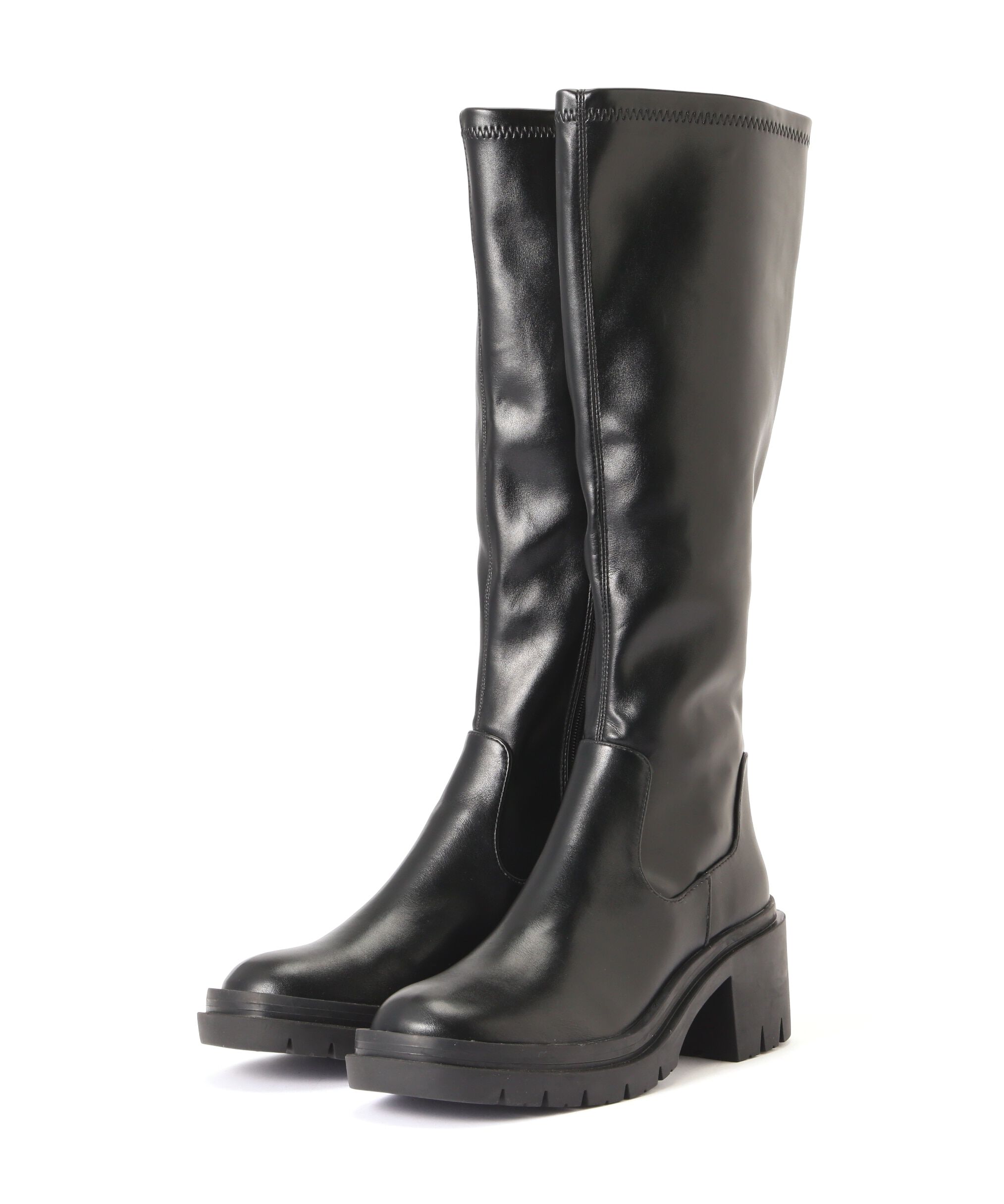  「ワイドヒールストレッチブーツ」|その他|