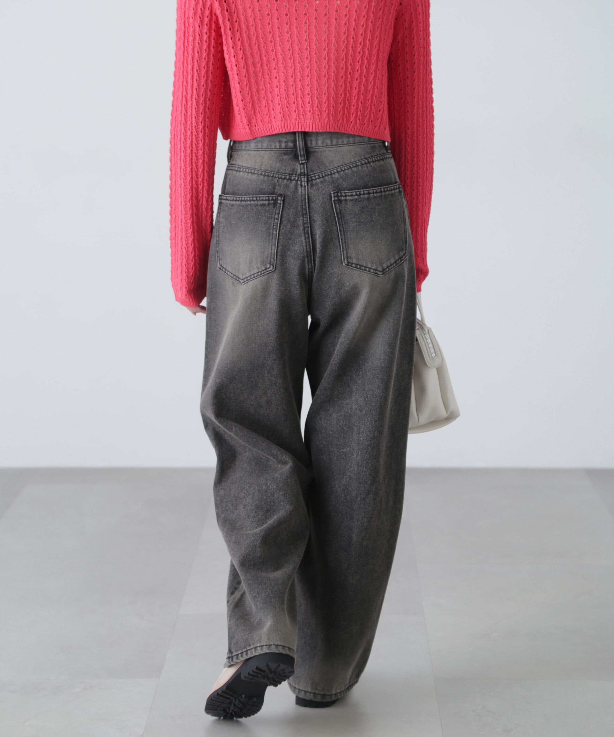  「ブラストオーバーダイワイドストレートデニムパンツ」|その他|