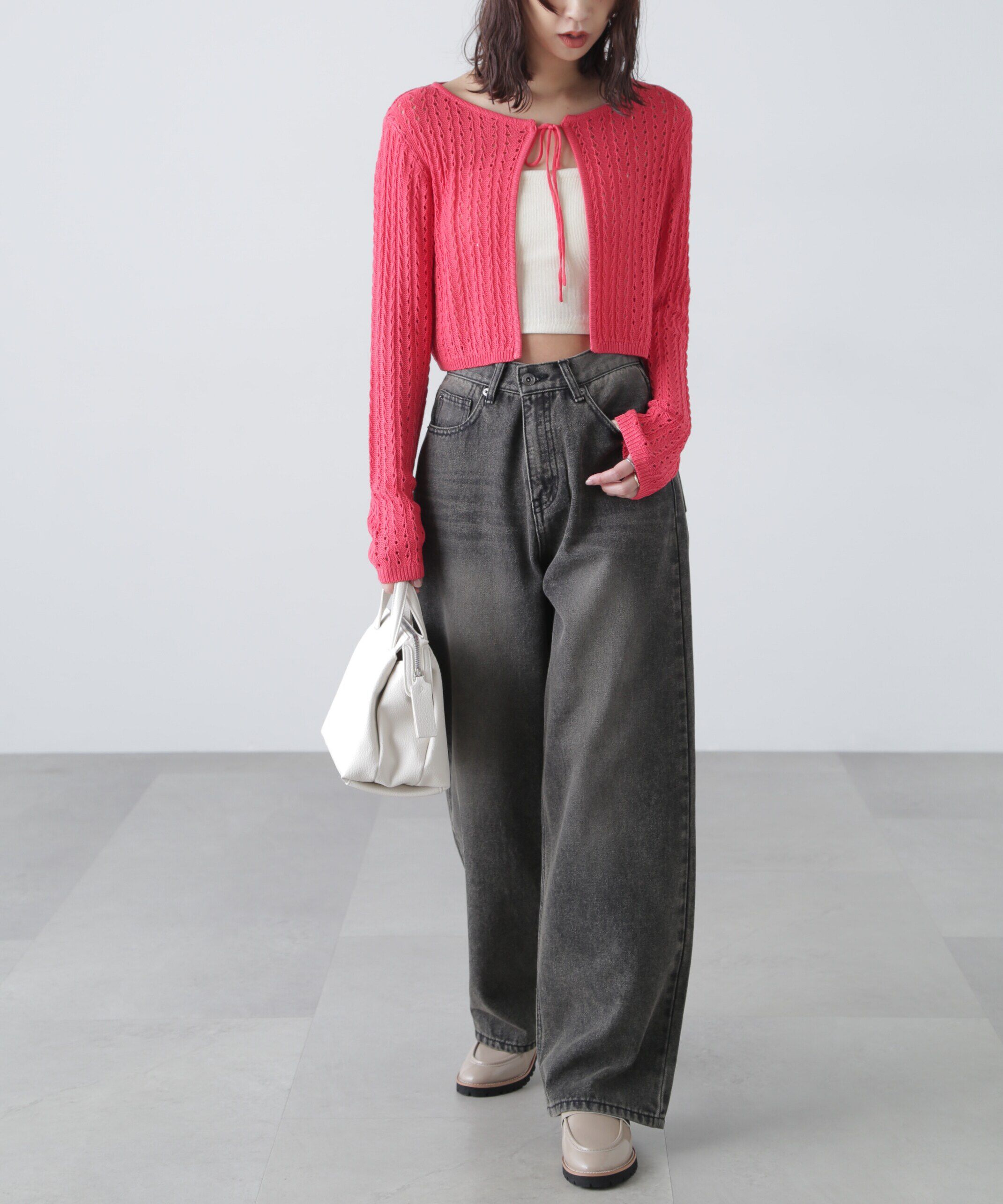  「ブラストオーバーダイワイドストレートデニムパンツ」|その他|