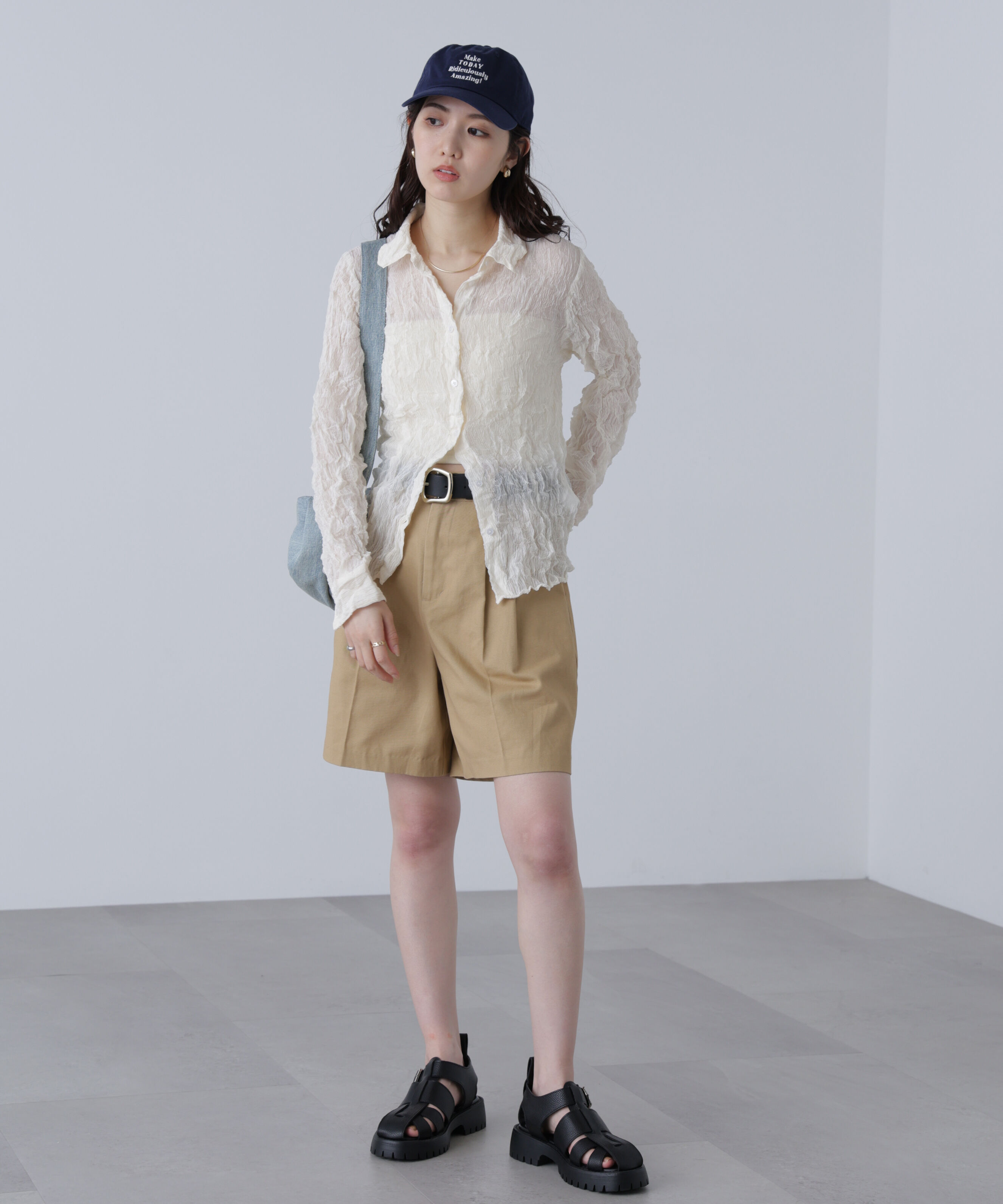  「シアースリムシャツ」|シャツ・ブラウス|