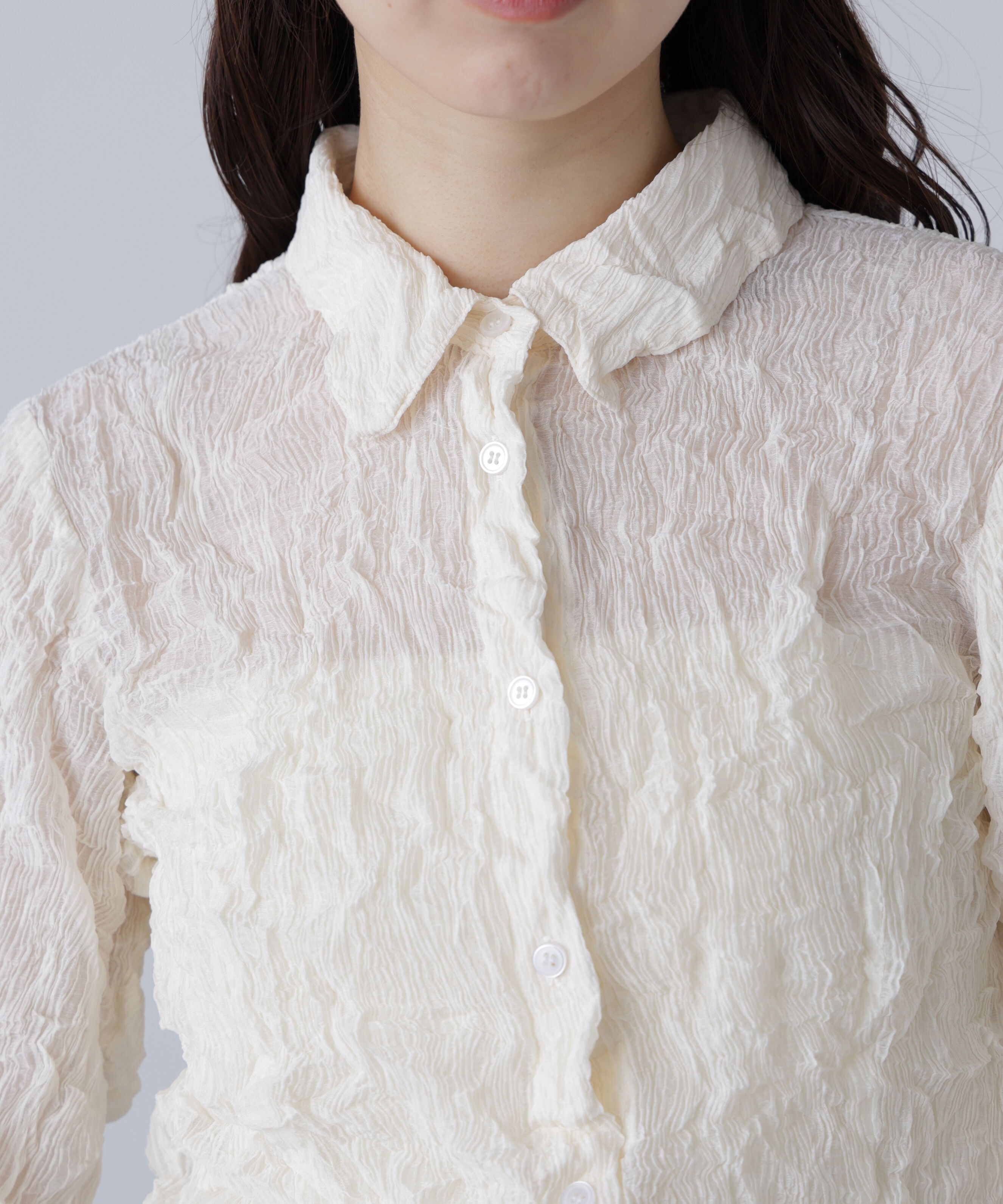  「シアースリムシャツ」|シャツ・ブラウス|