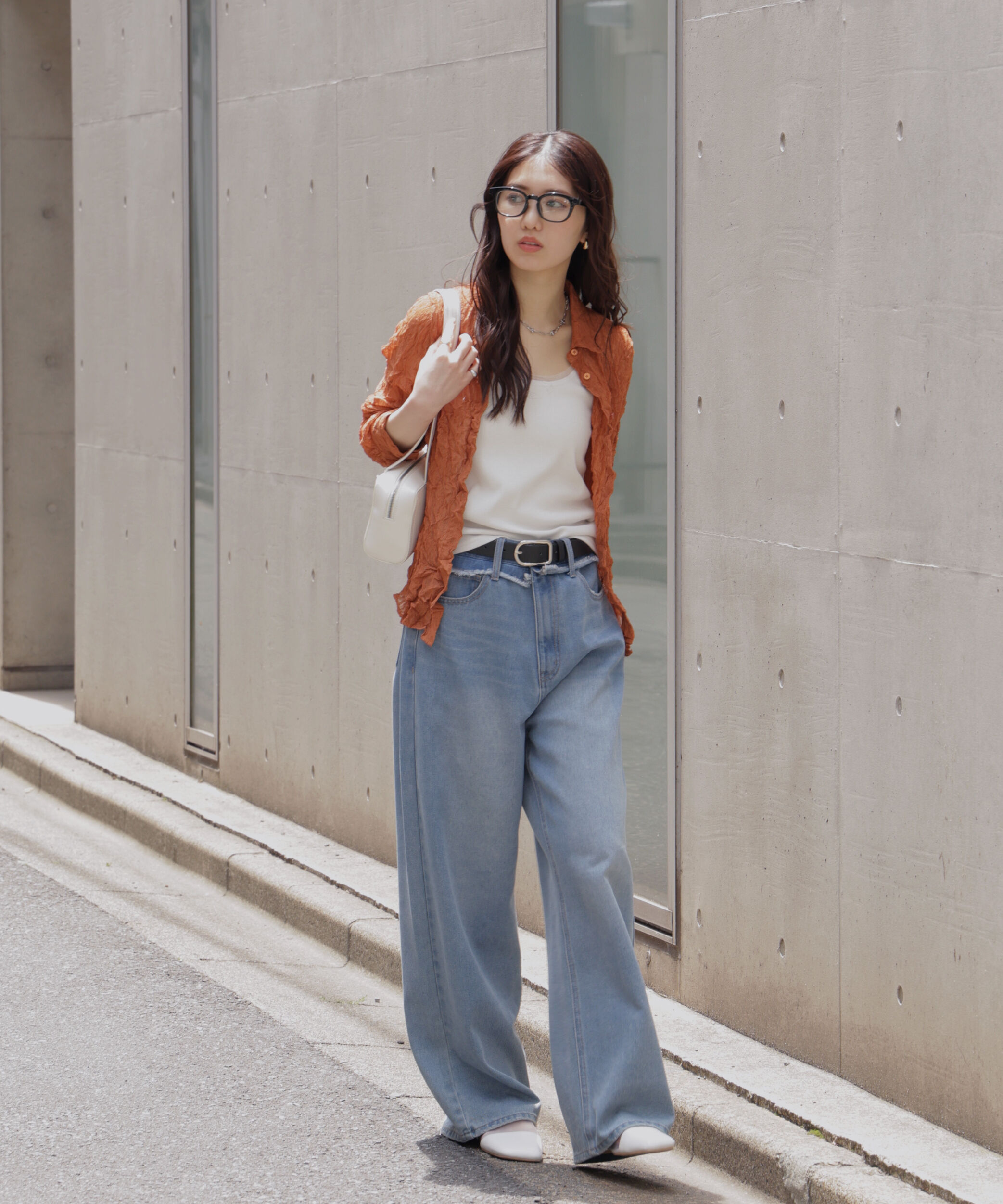  「シアースリムシャツ」|シャツ・ブラウス|