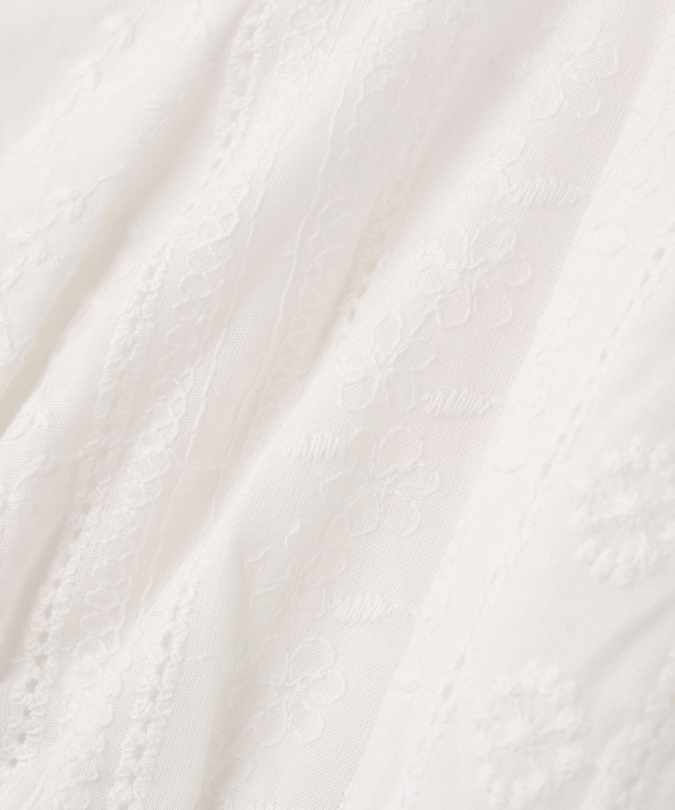  「レーストリムコットンキャミソール」|シャツ・ブラウス|