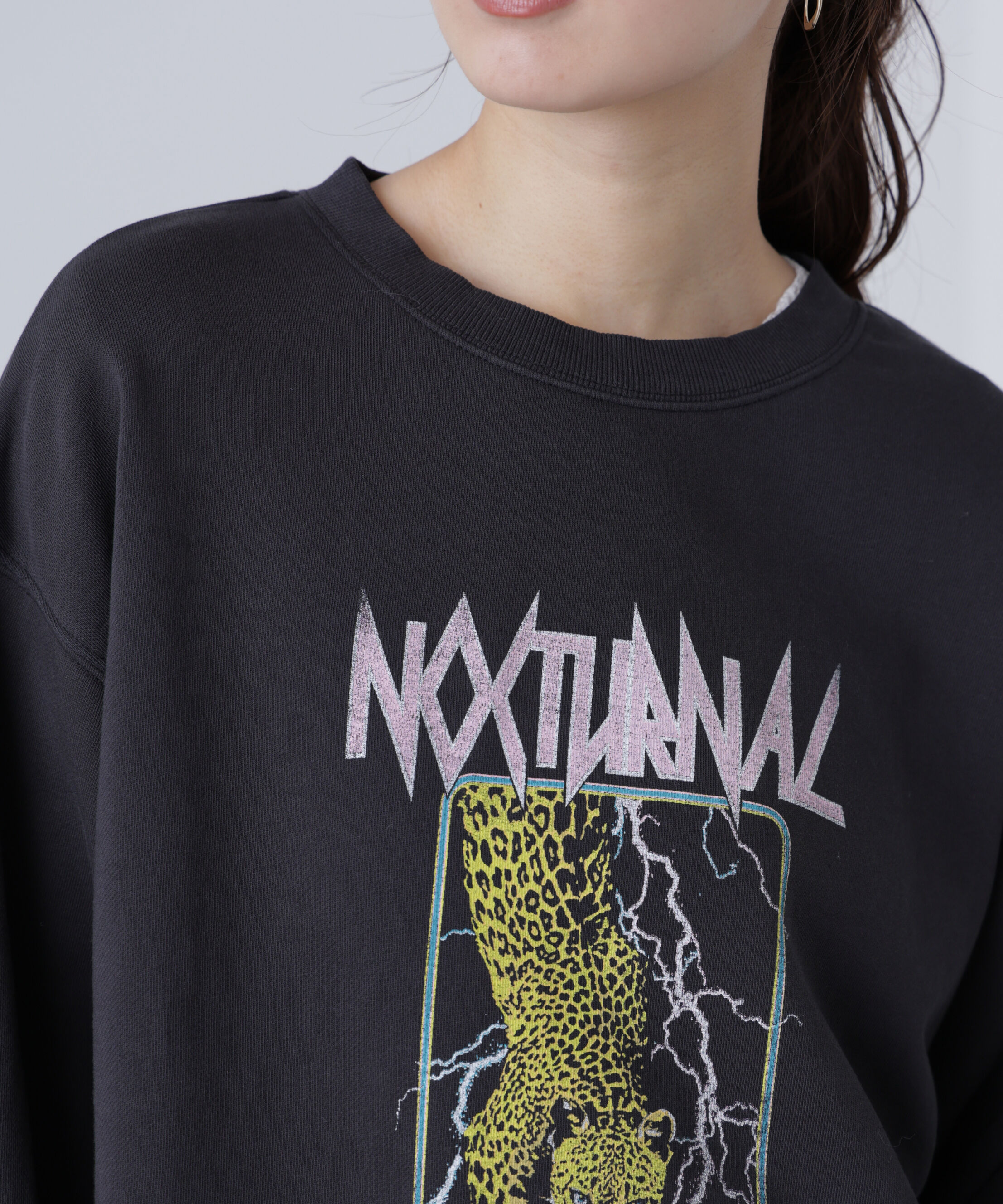  「ロックプリントスウェット」|Tシャツ・カットソー|