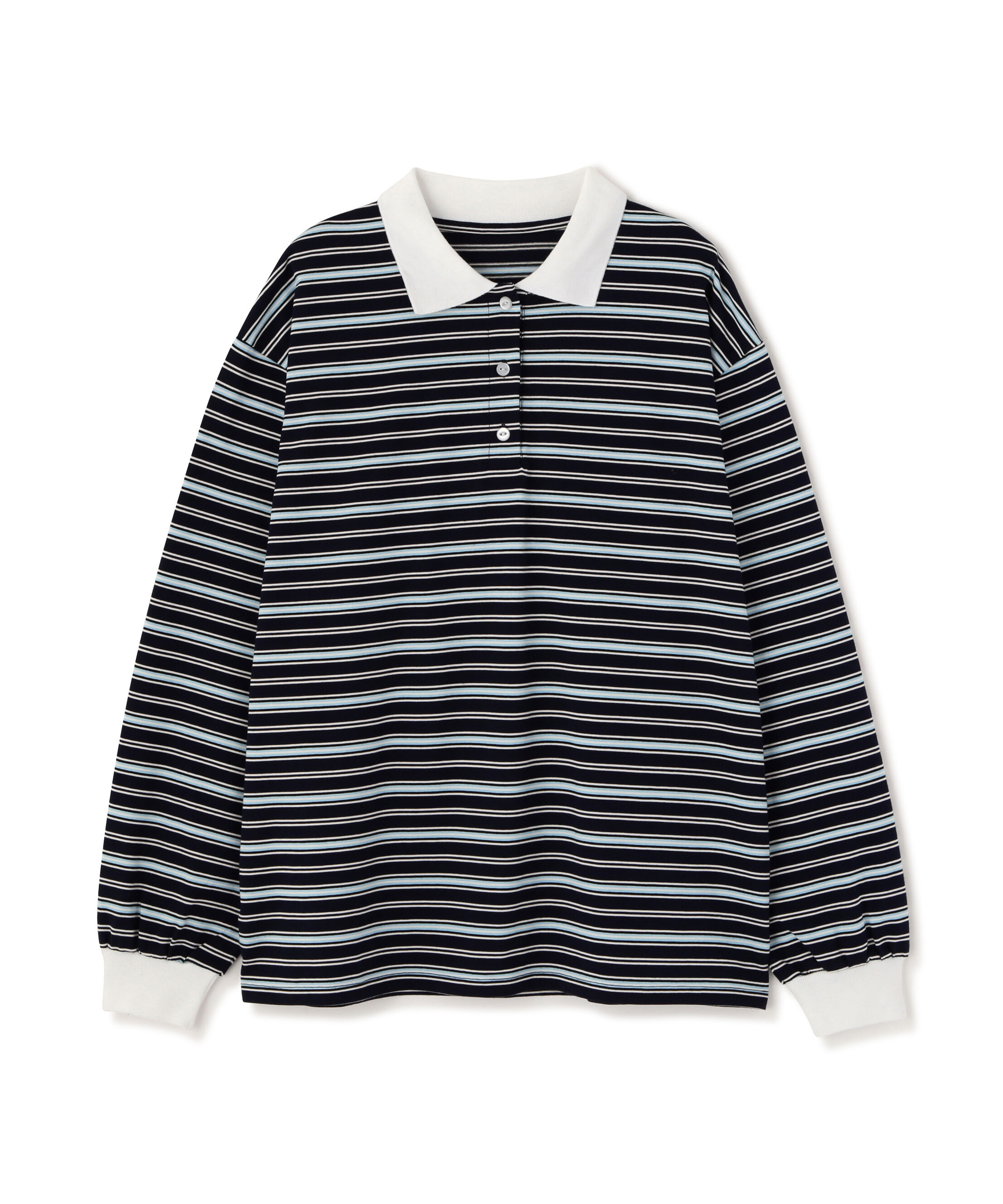  「マルチボーダーラガーポロシャツ」|Tシャツ・カットソー|