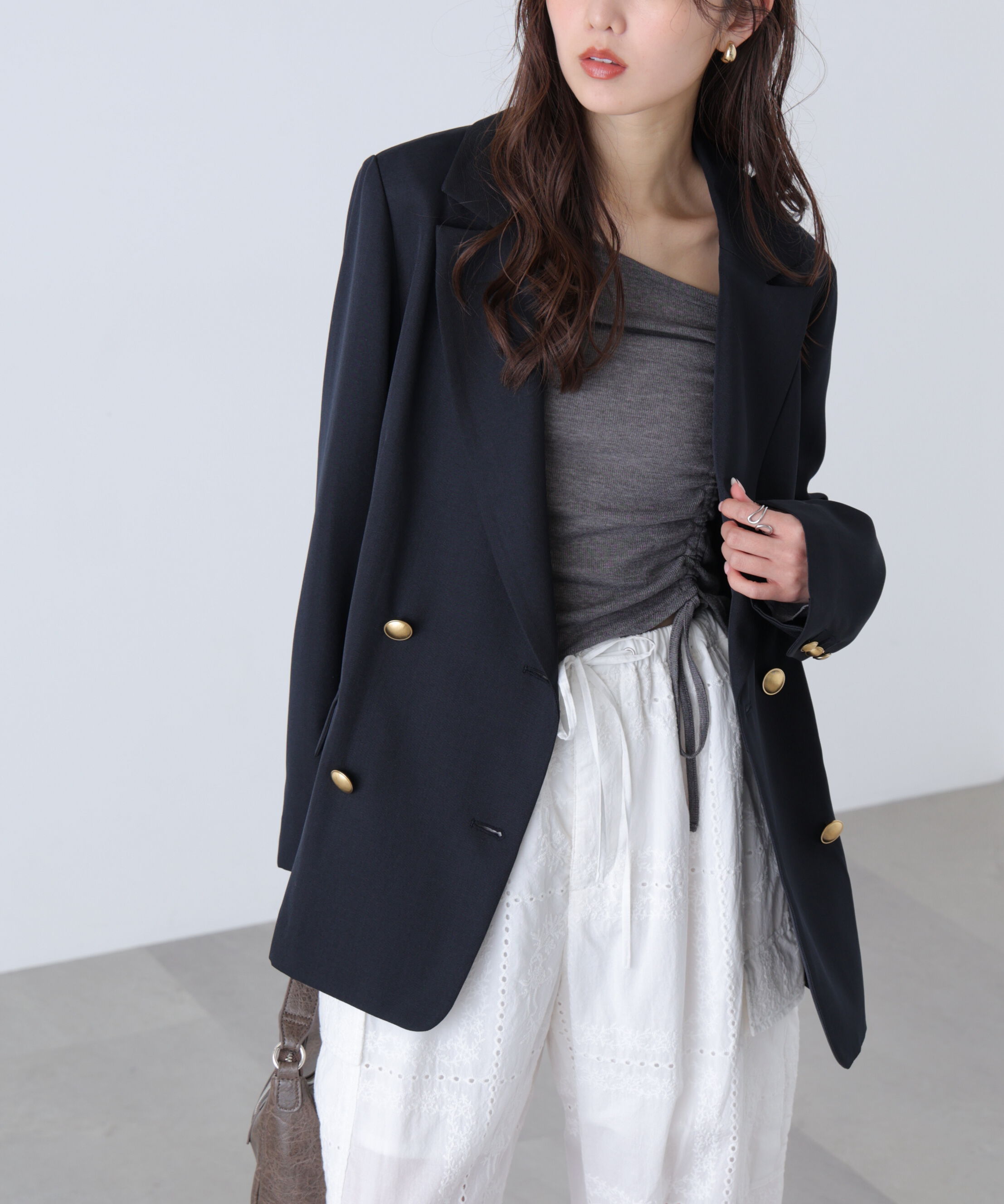  「金ボタンダブルブレストジャケット」|その他|
