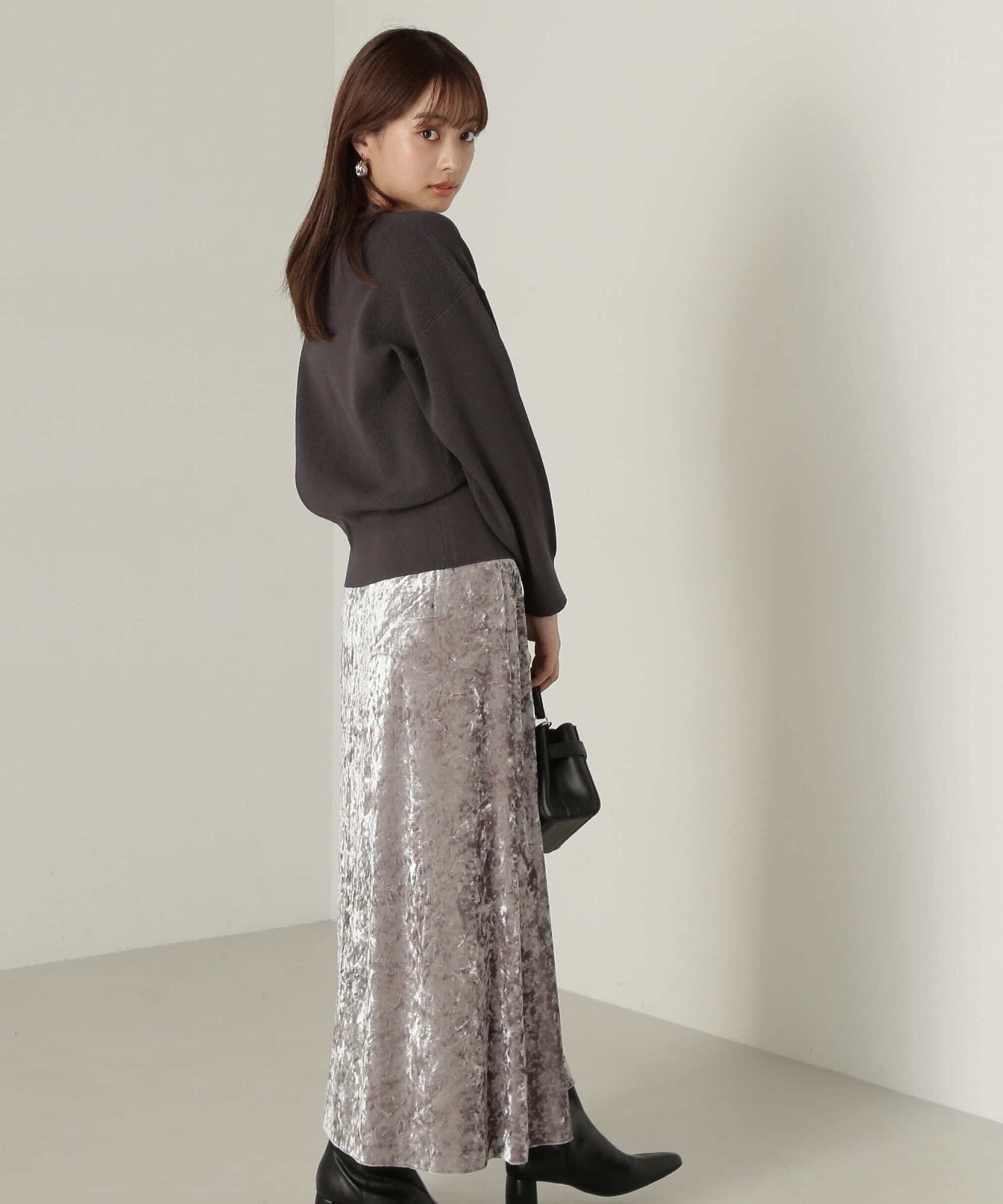 PROPORTION BODY DRESSING「ドロップショルダーカーデ　24AW」|カーディガン|