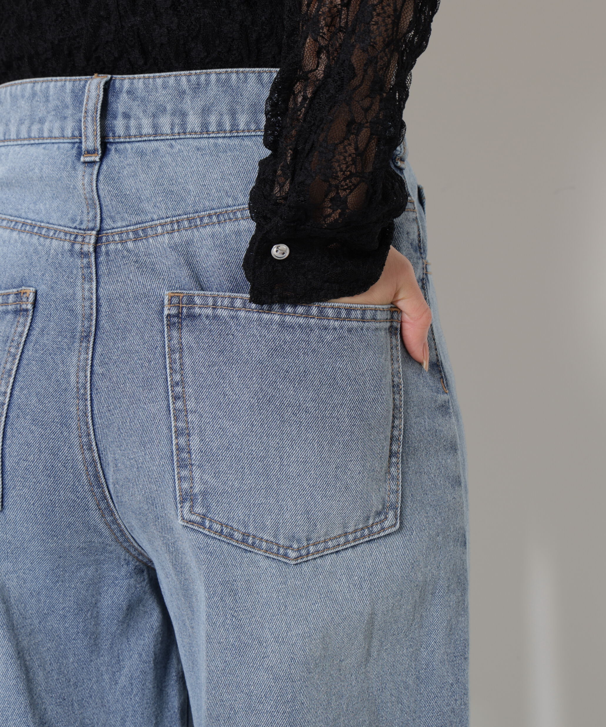 PROPORTION BODY DRESSING「ワイドデニムパンツ」|その他|