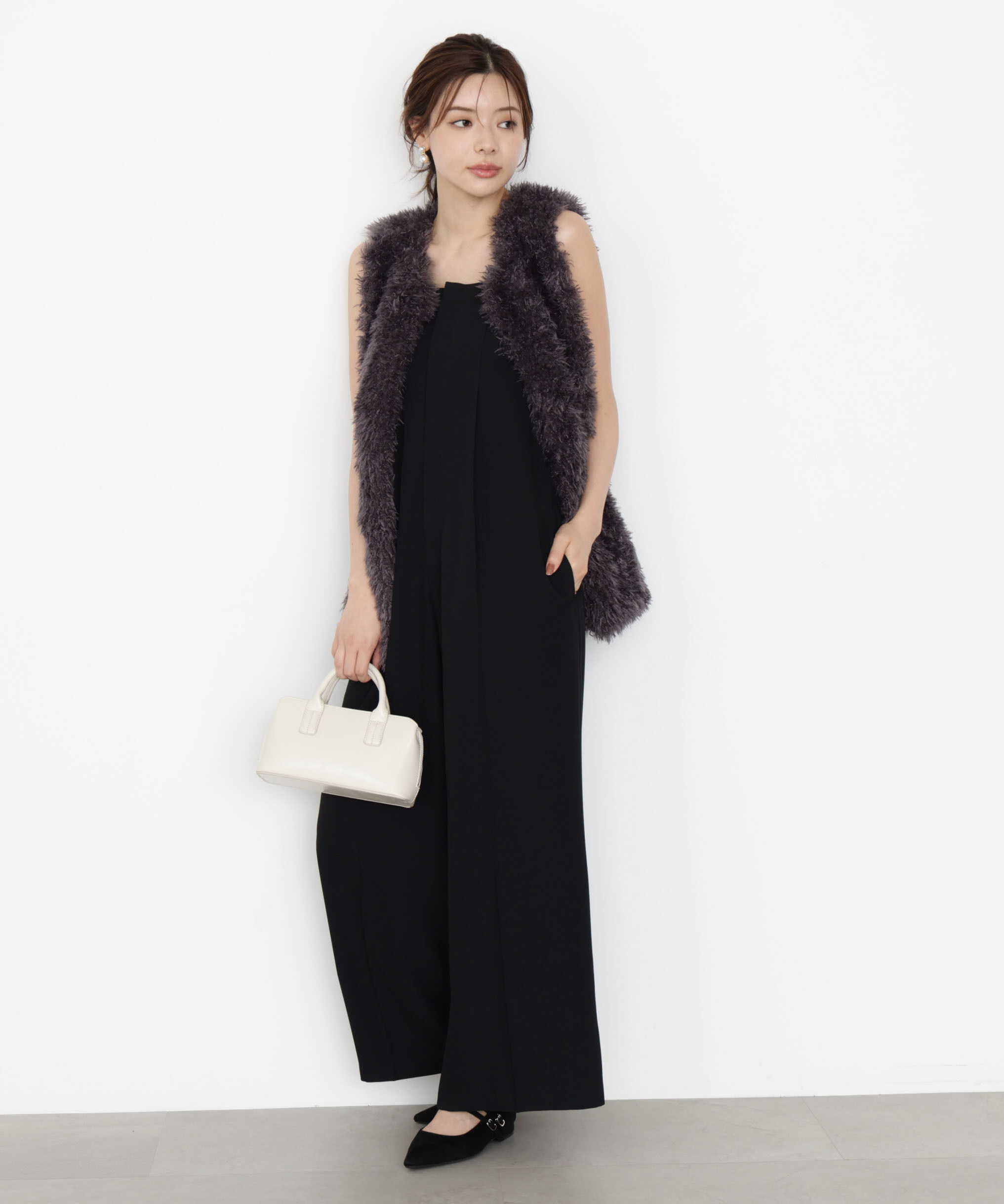 PROPORTION BODY DRESSING「フェイクファージレ 25AW」|ブルゾン・スタジャン|