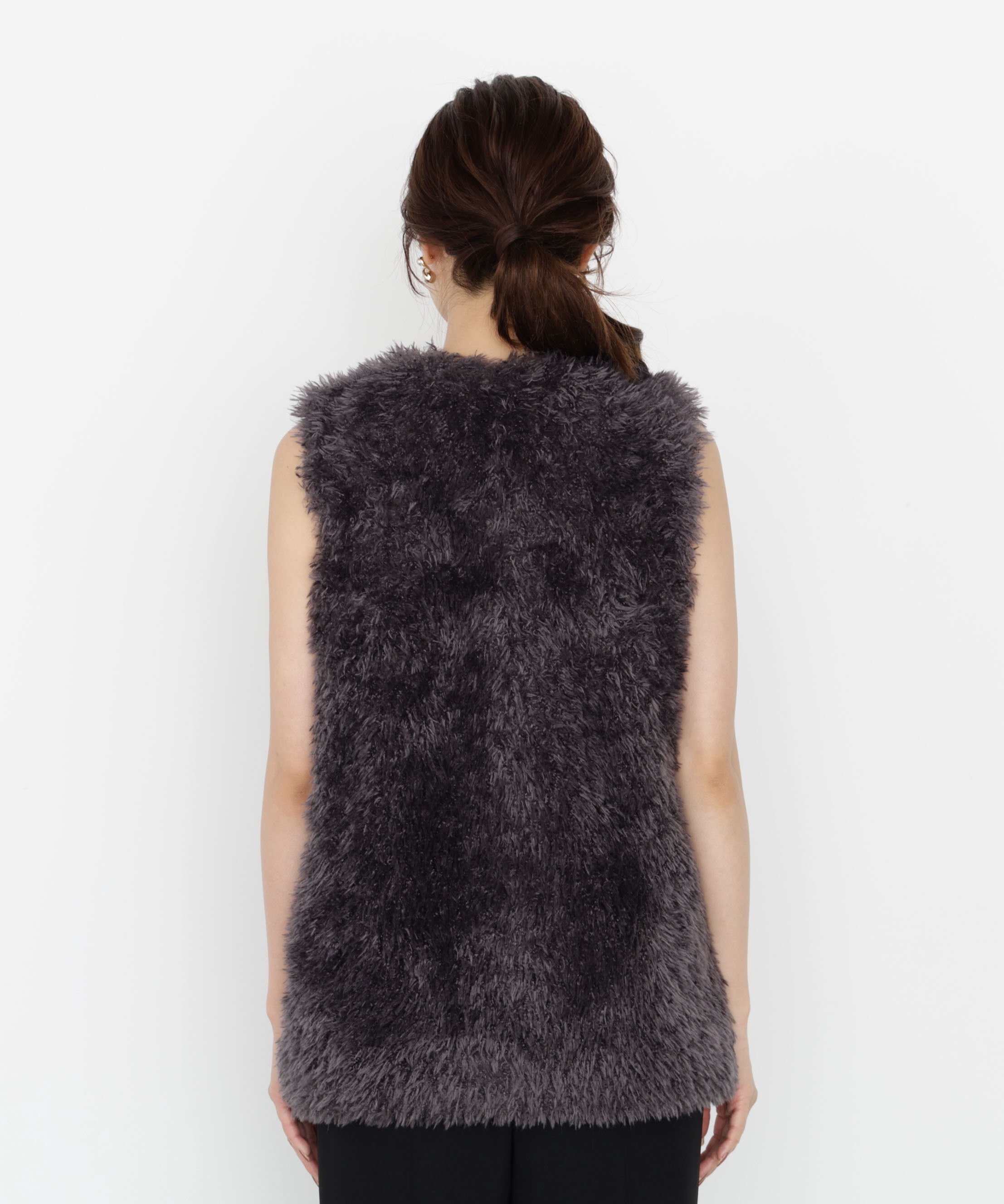 PROPORTION BODY DRESSING「フェイクファージレ 25AW」|ブルゾン・スタジャン|