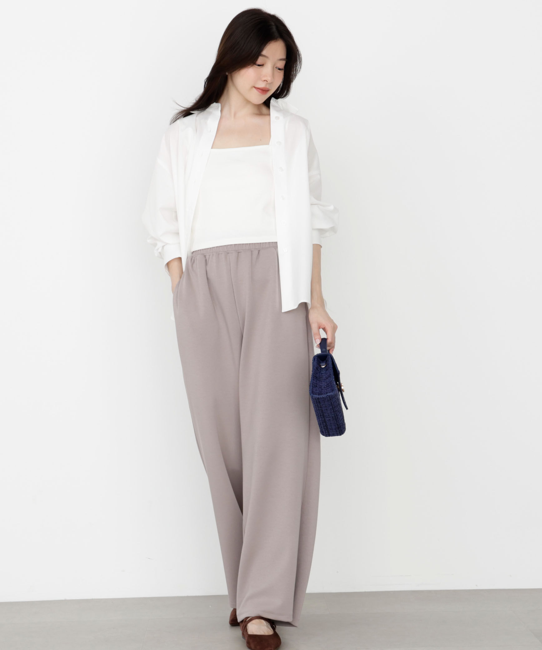 PROPORTION BODY DRESSING「＜ウォッシャブル＞スエットイージーパンツ 25AW」|その他|