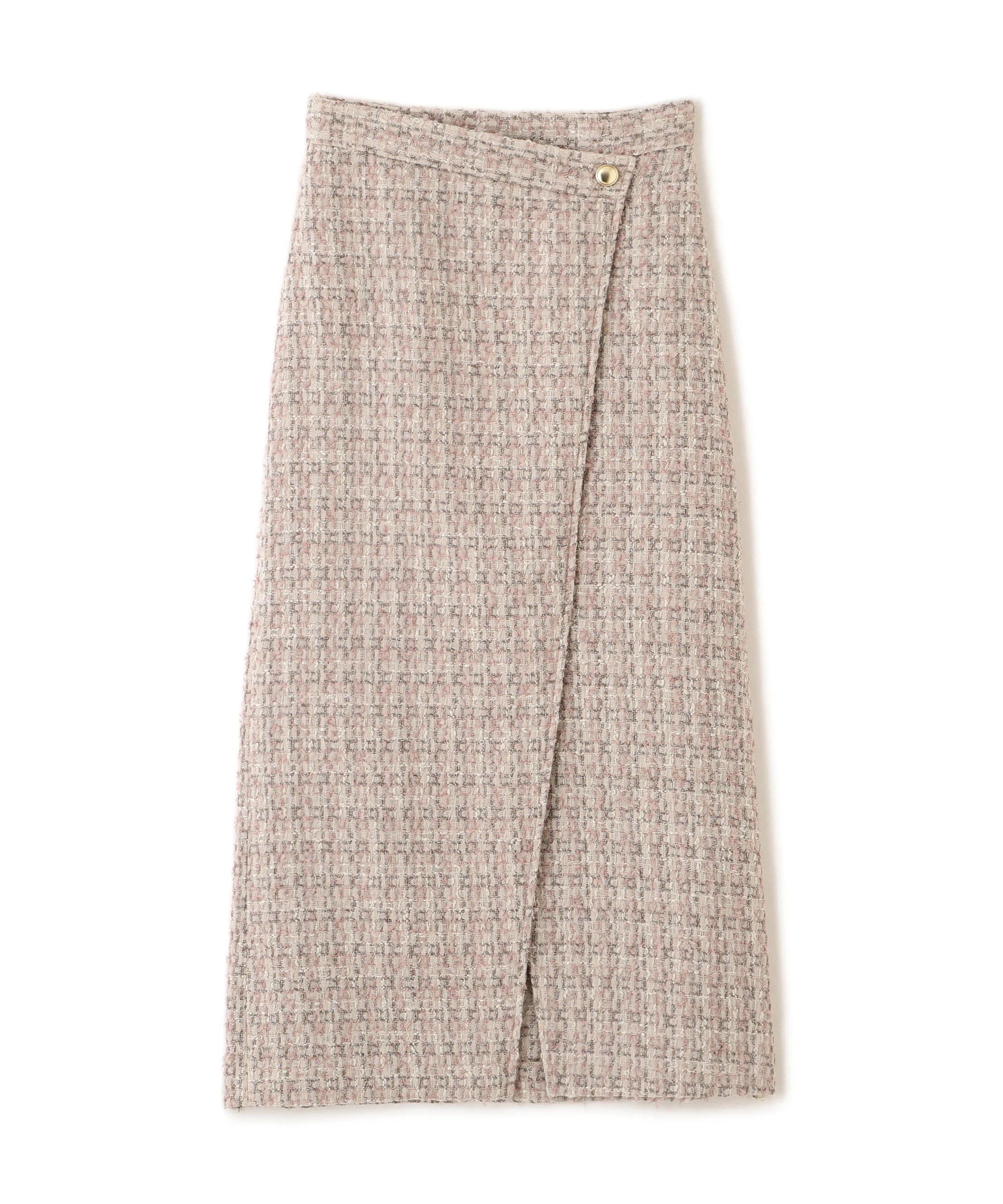 PROPORTION BODY DRESSING「ラメツイードナロースカート 25AW」|スカート|