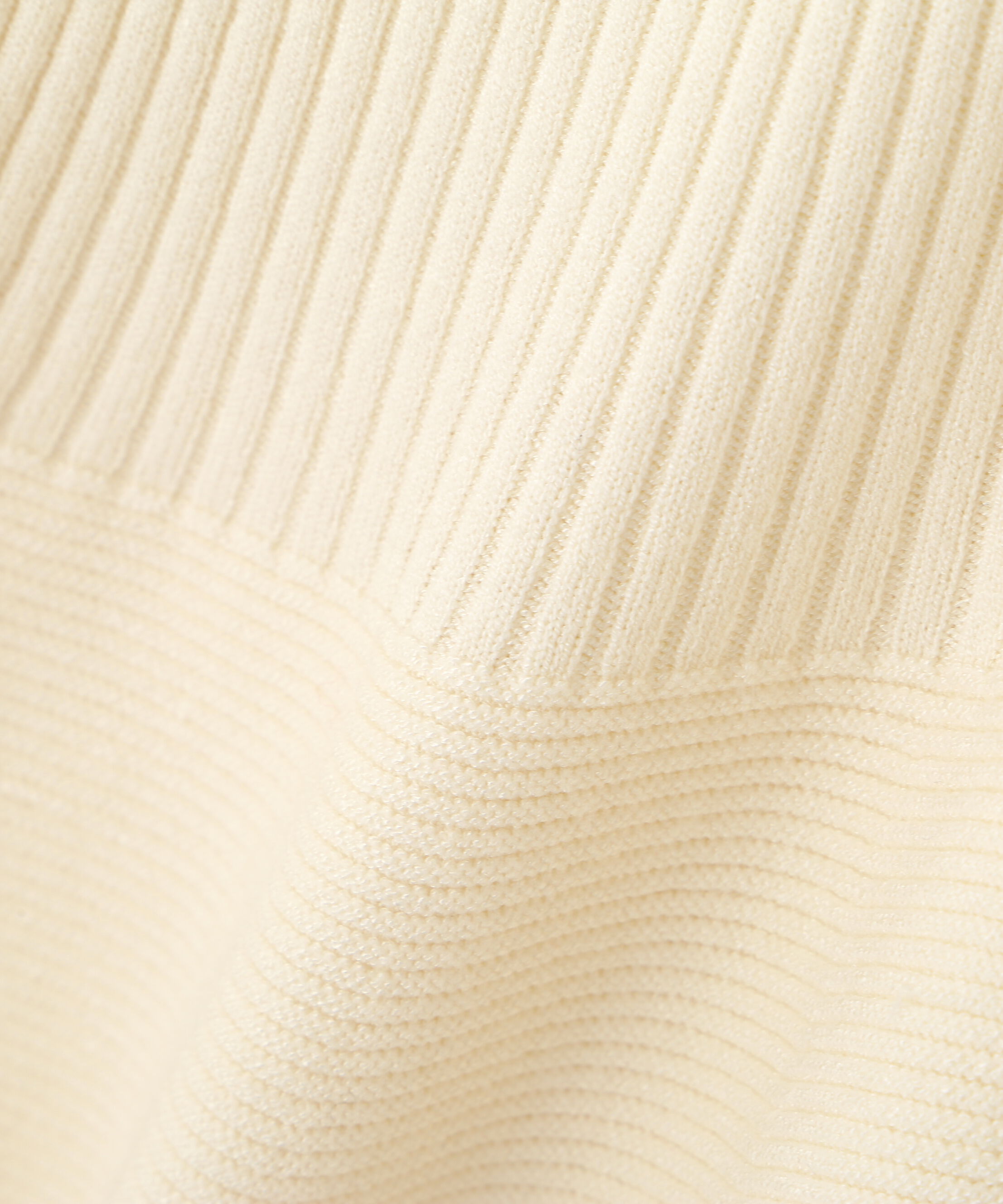 PROPORTION BODY DRESSING「シアー切り替えペプラムニット 25AW」|ニット・セーター|