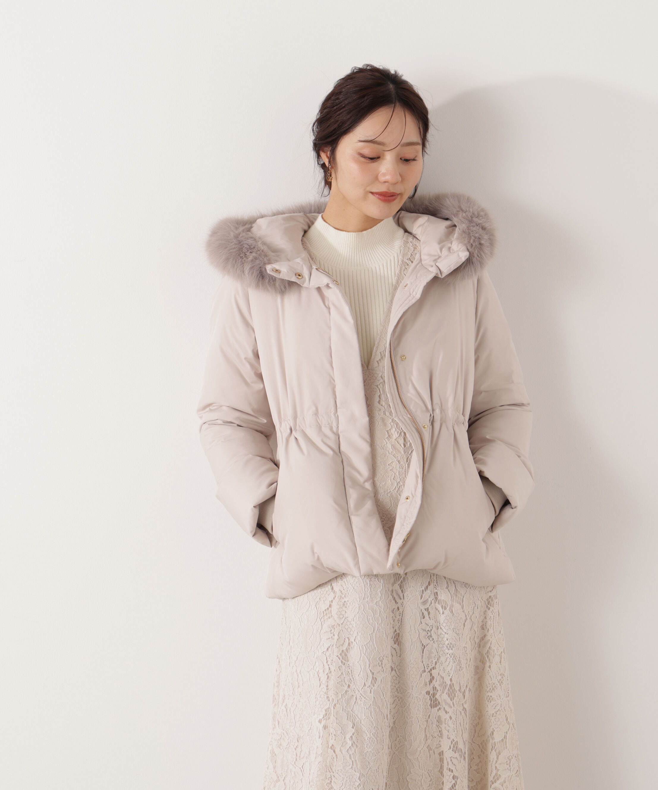 PROPORTION BODY DRESSING「ウエストマークショートダウン 25AW」|ブルゾン・スタジャン|