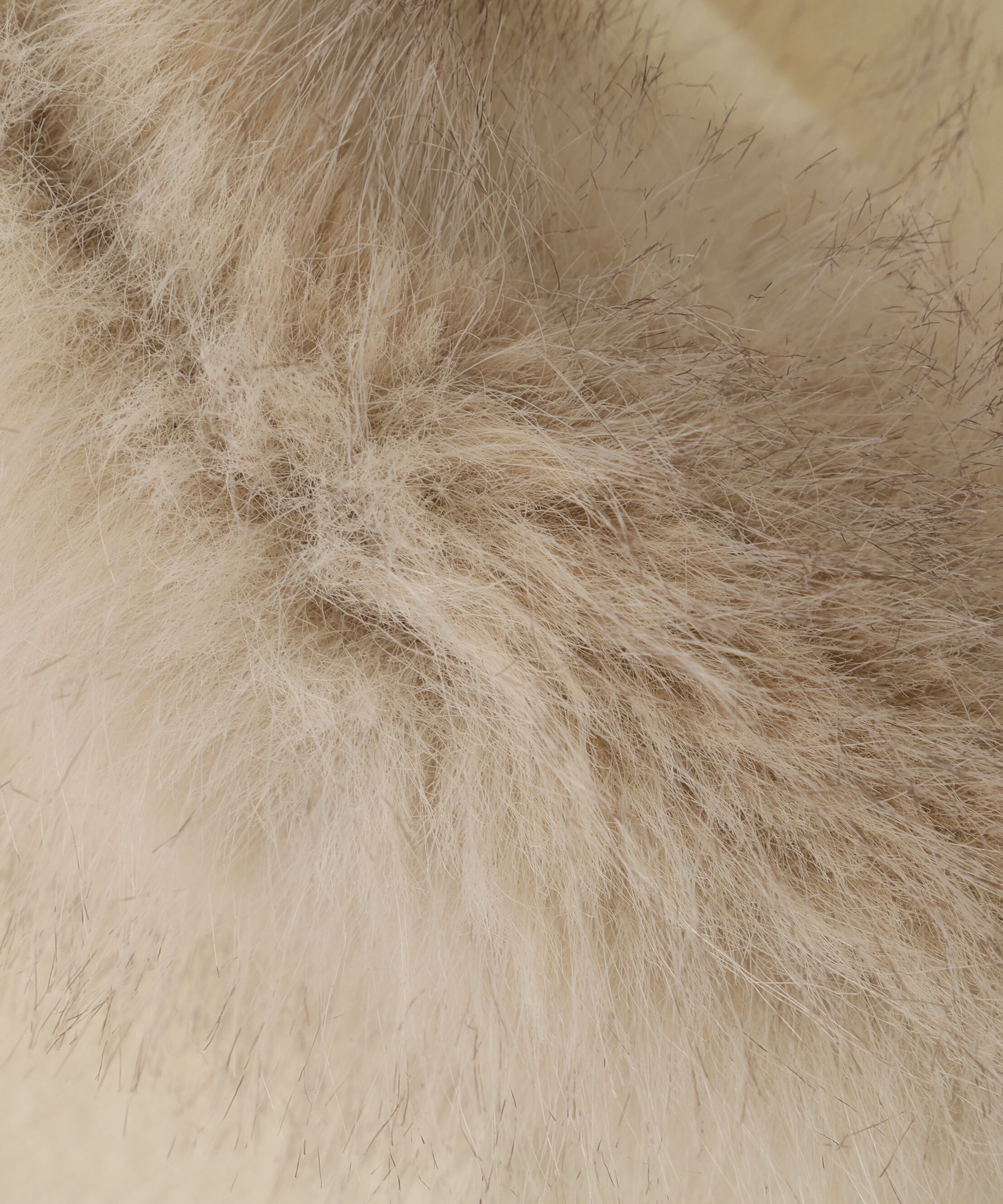 PROPORTION BODY DRESSING「エコファー付きニットパーカー 25AW」|ニット・セーター|