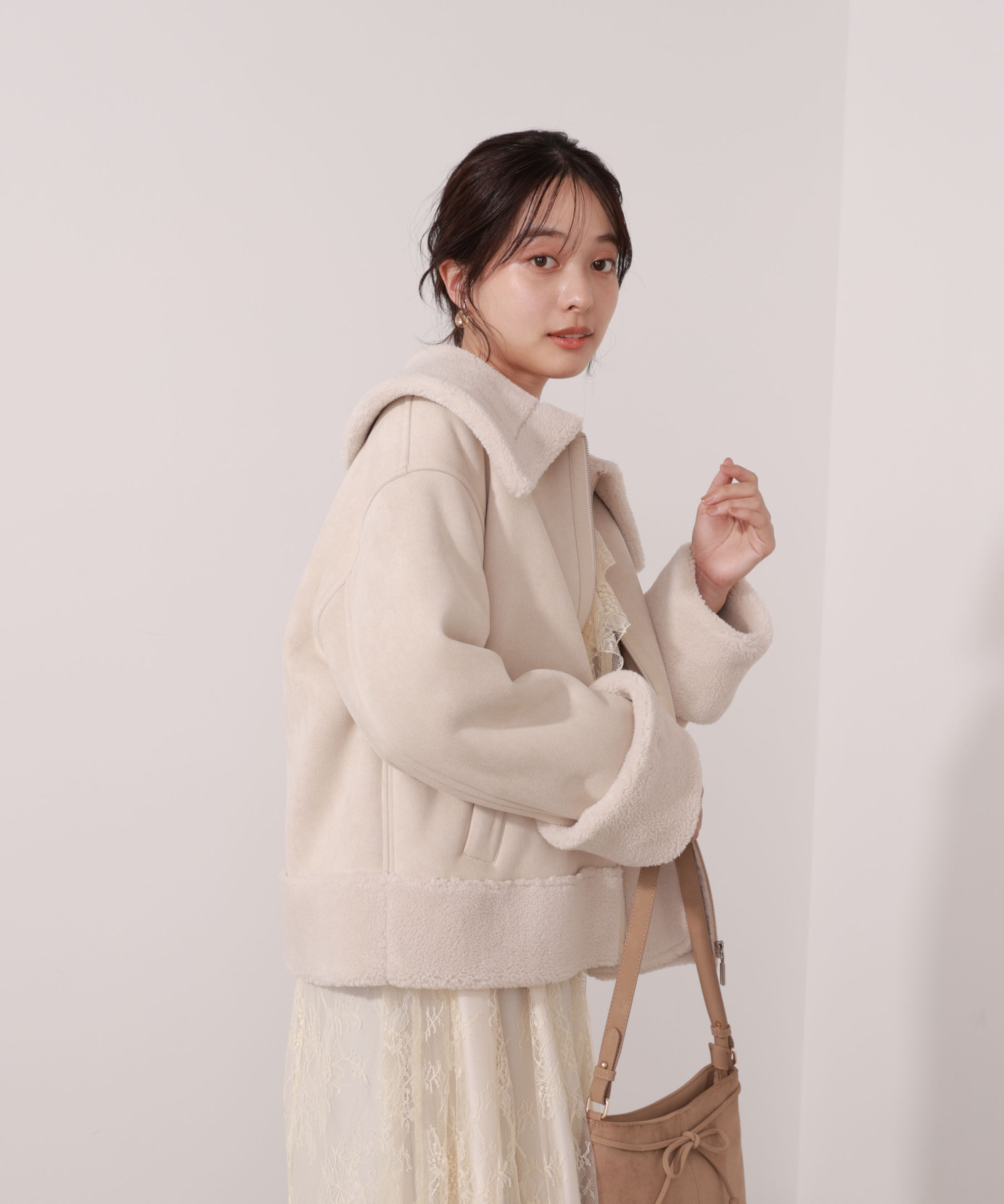 PROPORTION BODY DRESSING「フェイクムートン 25AW」|ブルゾン・スタジャン|