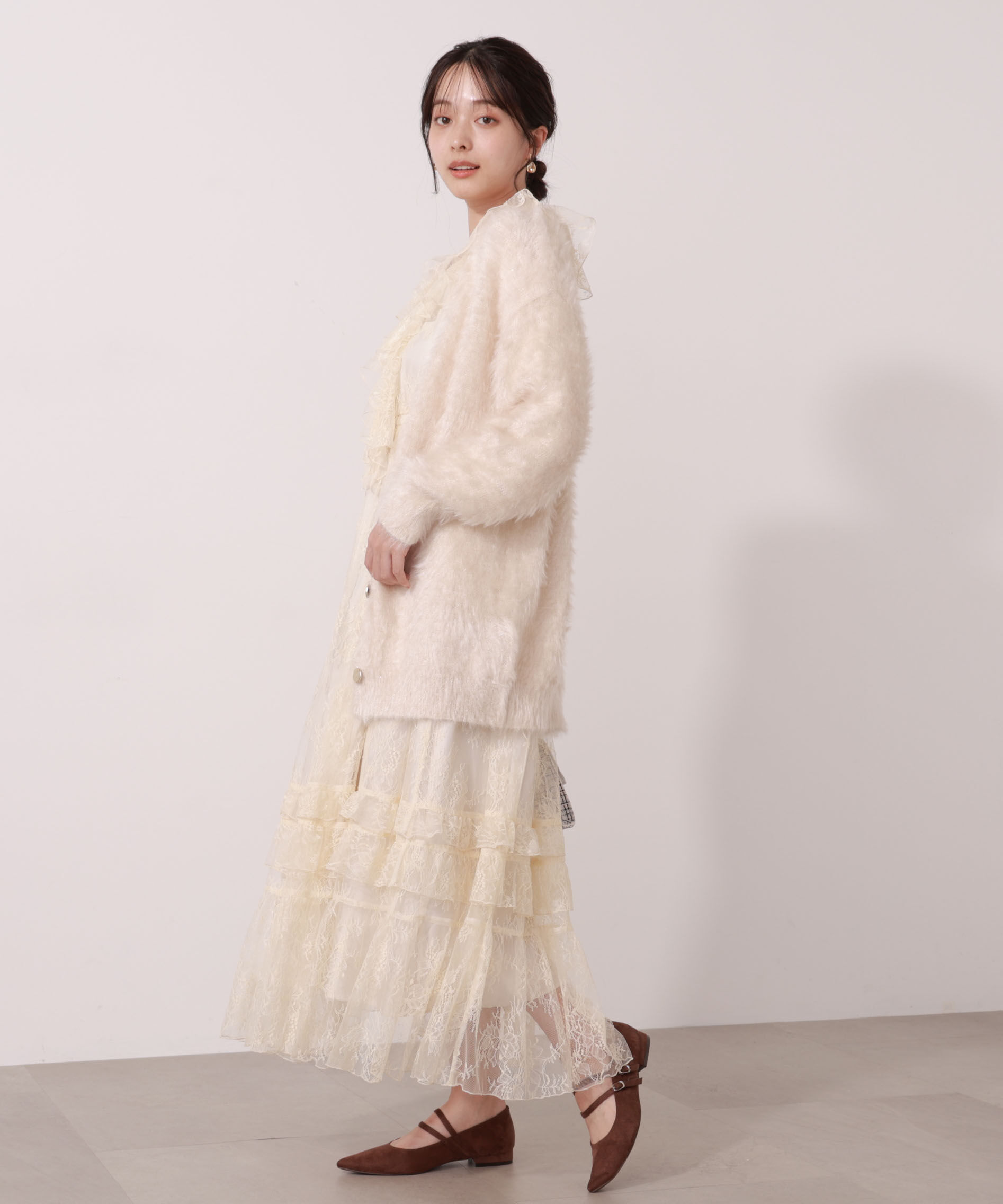 PROPORTION BODY DRESSING「キャットBIGカーディガン 25AW」|カーディガン|