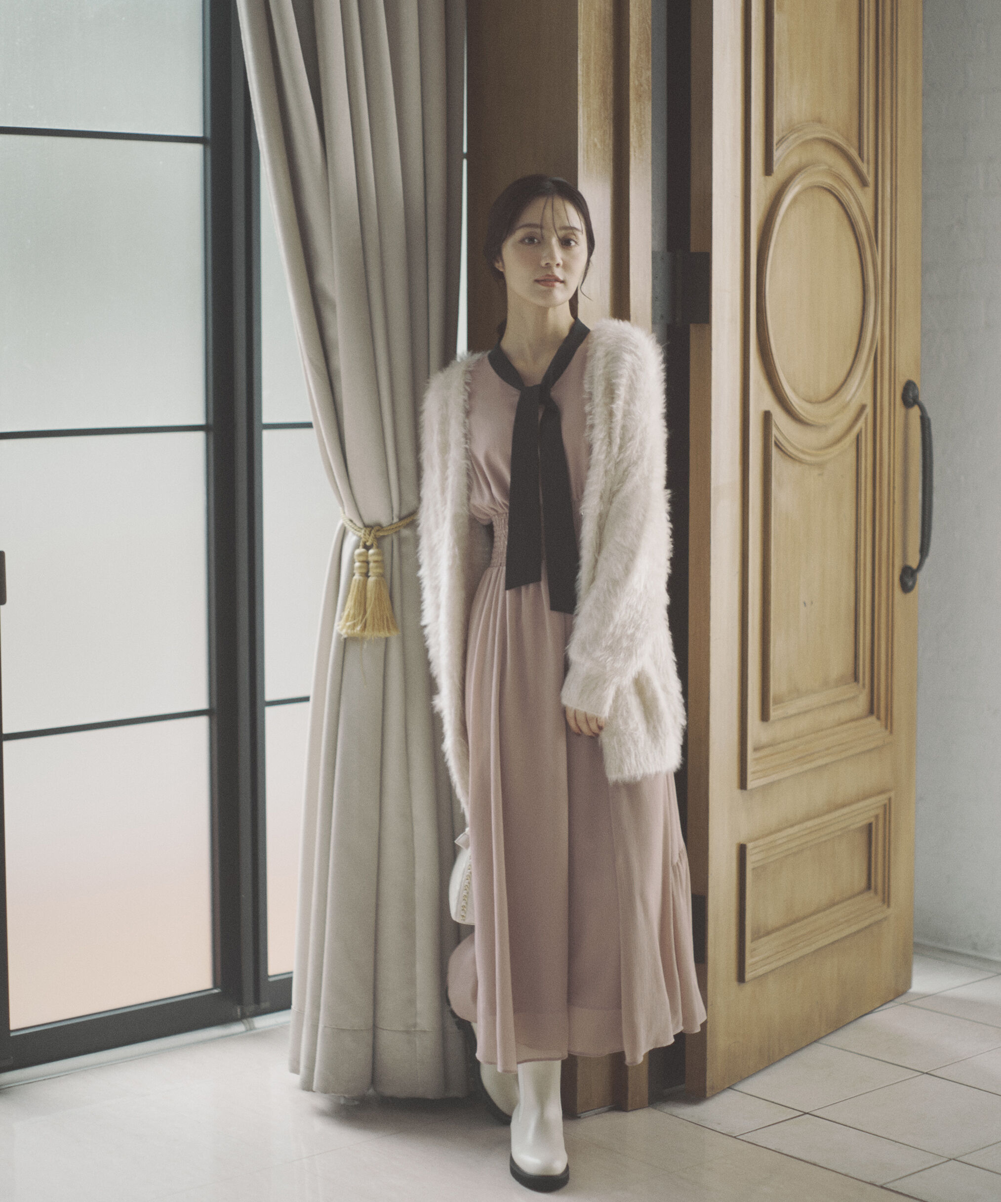 PROPORTION BODY DRESSING「キャットBIGカーディガン 25AW」|カーディガン|