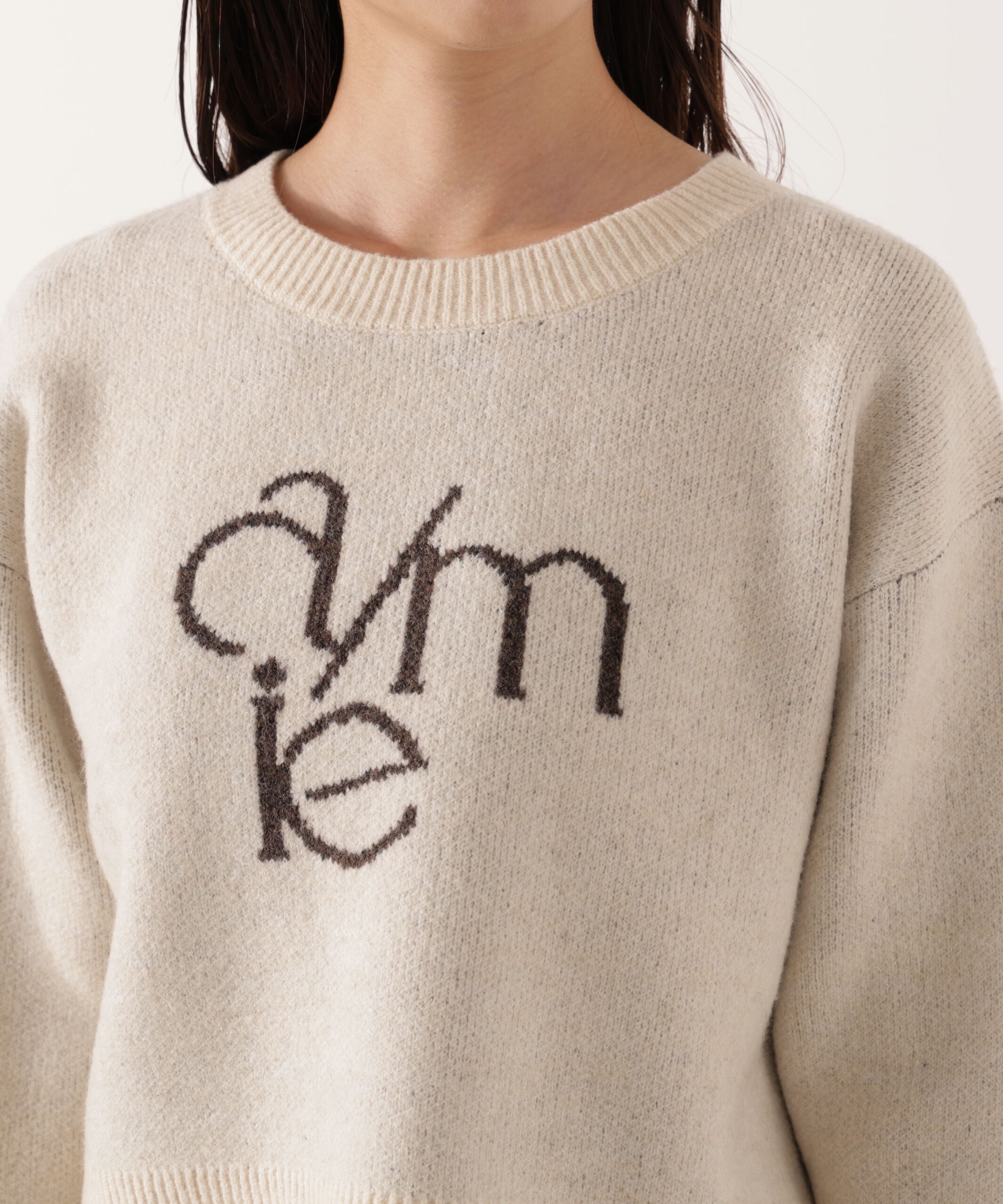 PROPORTION BODY DRESSING「ロゴニット 25AW」|ニット・セーター|