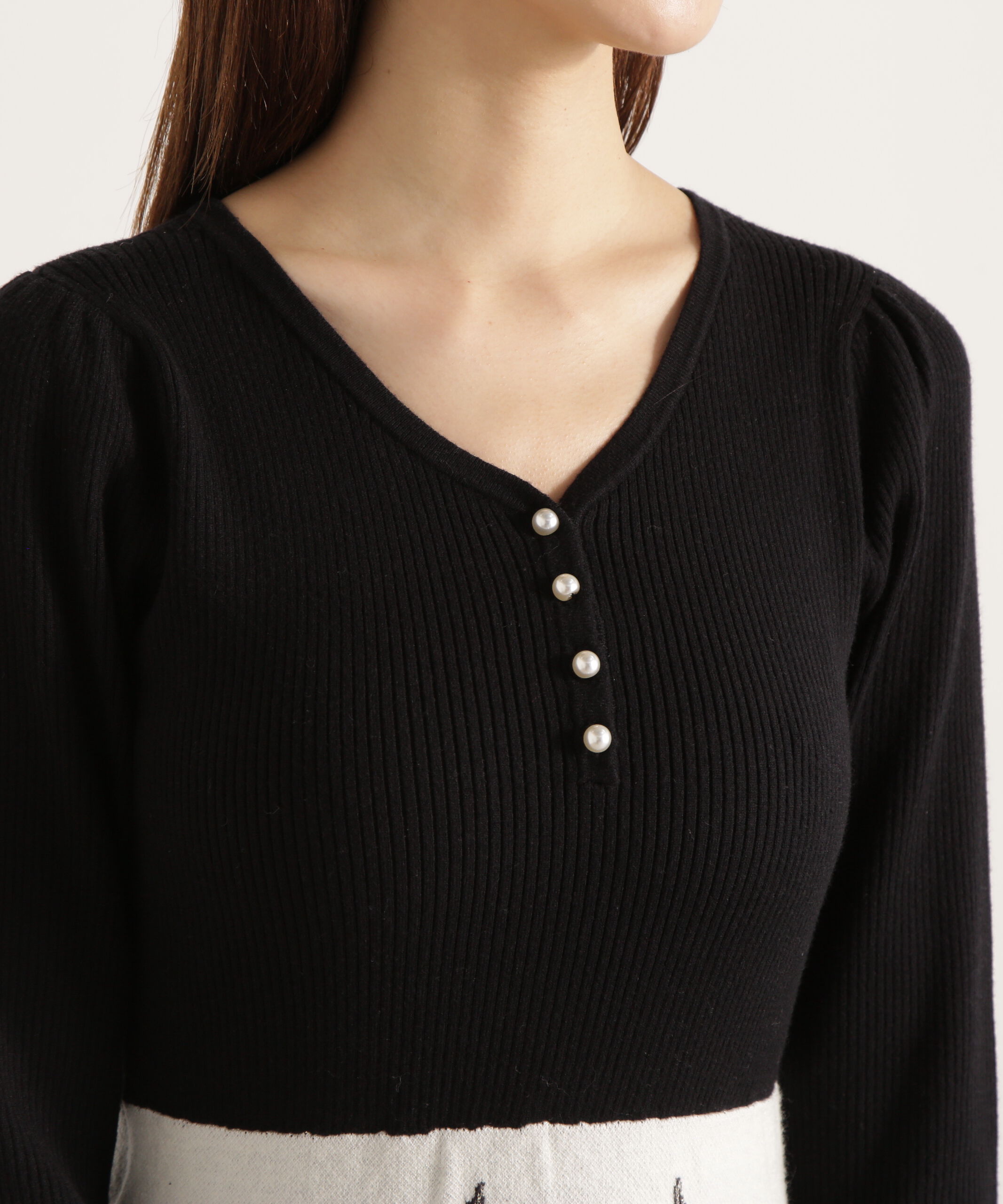 PROPORTION BODY DRESSING「花柄ジャガードニットワンピース 25AW」|ワンピース|