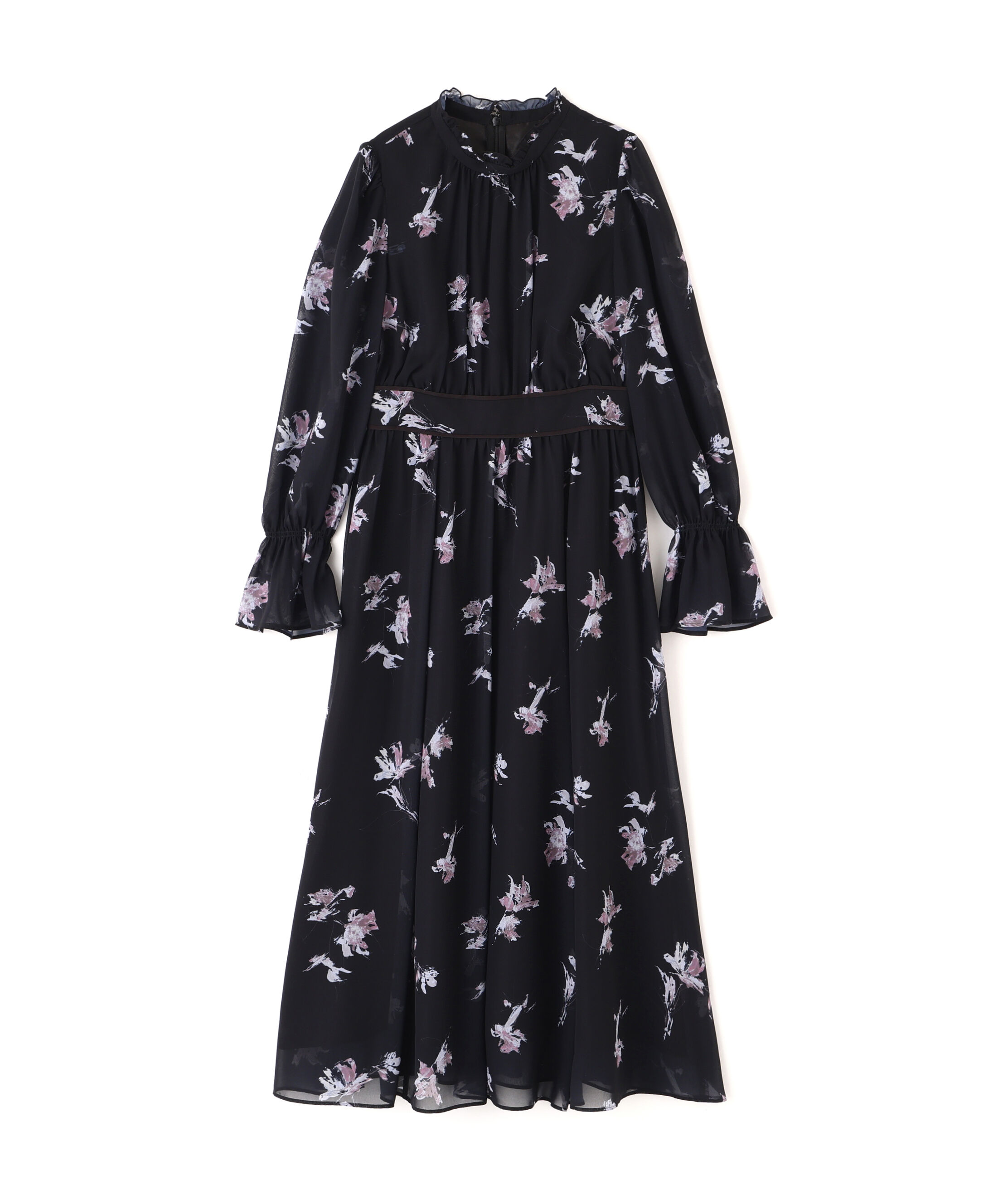 PROPORTION BODY DRESSING「花柄プリントギャザーワンピース」|ワンピース|