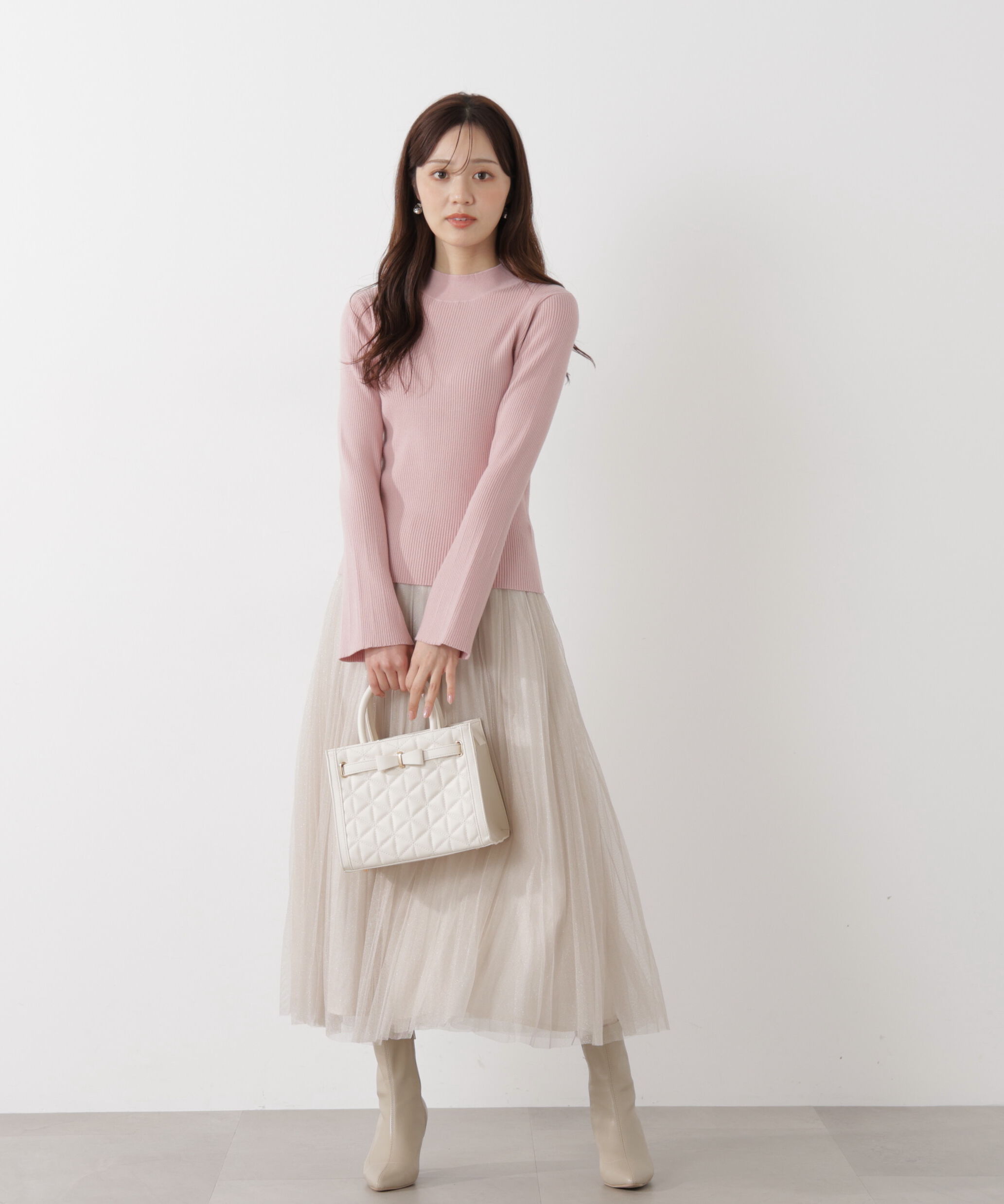 PROPORTION BODY DRESSING「《EDIT COLOGNE》ラメプリーツスカート」|スカート|