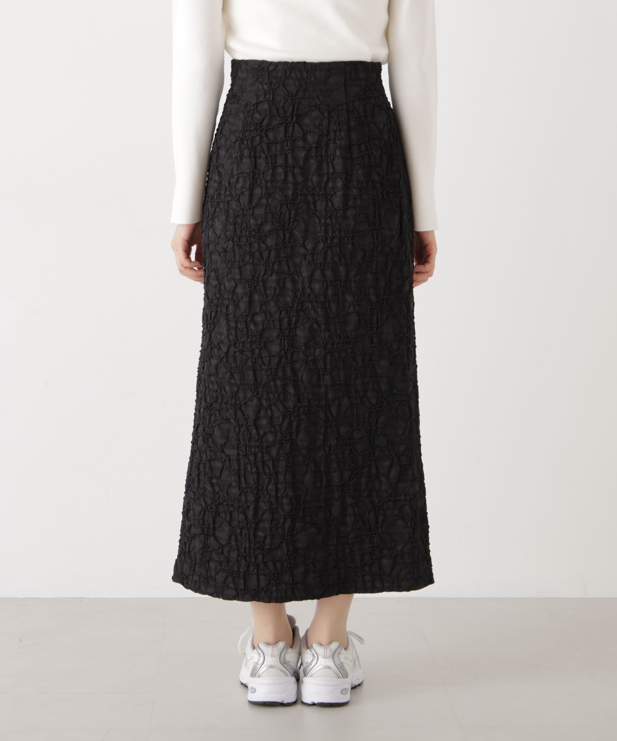 PROPORTION BODY DRESSING「ジャガードナロースカート　26SS」|スカート|