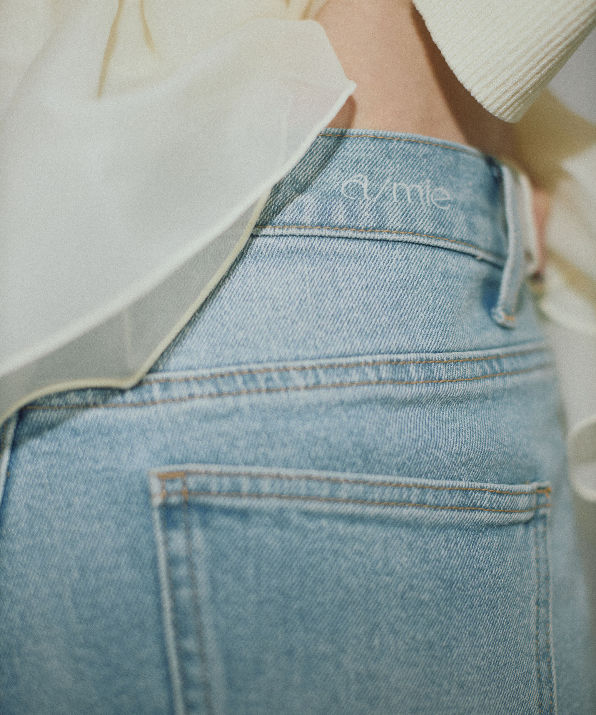 PROPORTION BODY DRESSING「〈a/mie〉フレアデニムパンツ　26SS」|その他|