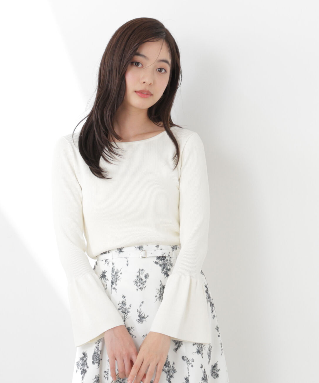 PROPORTION BODY DRESSING「フォルムスリーブニット　26SS」|ニット・セーター|