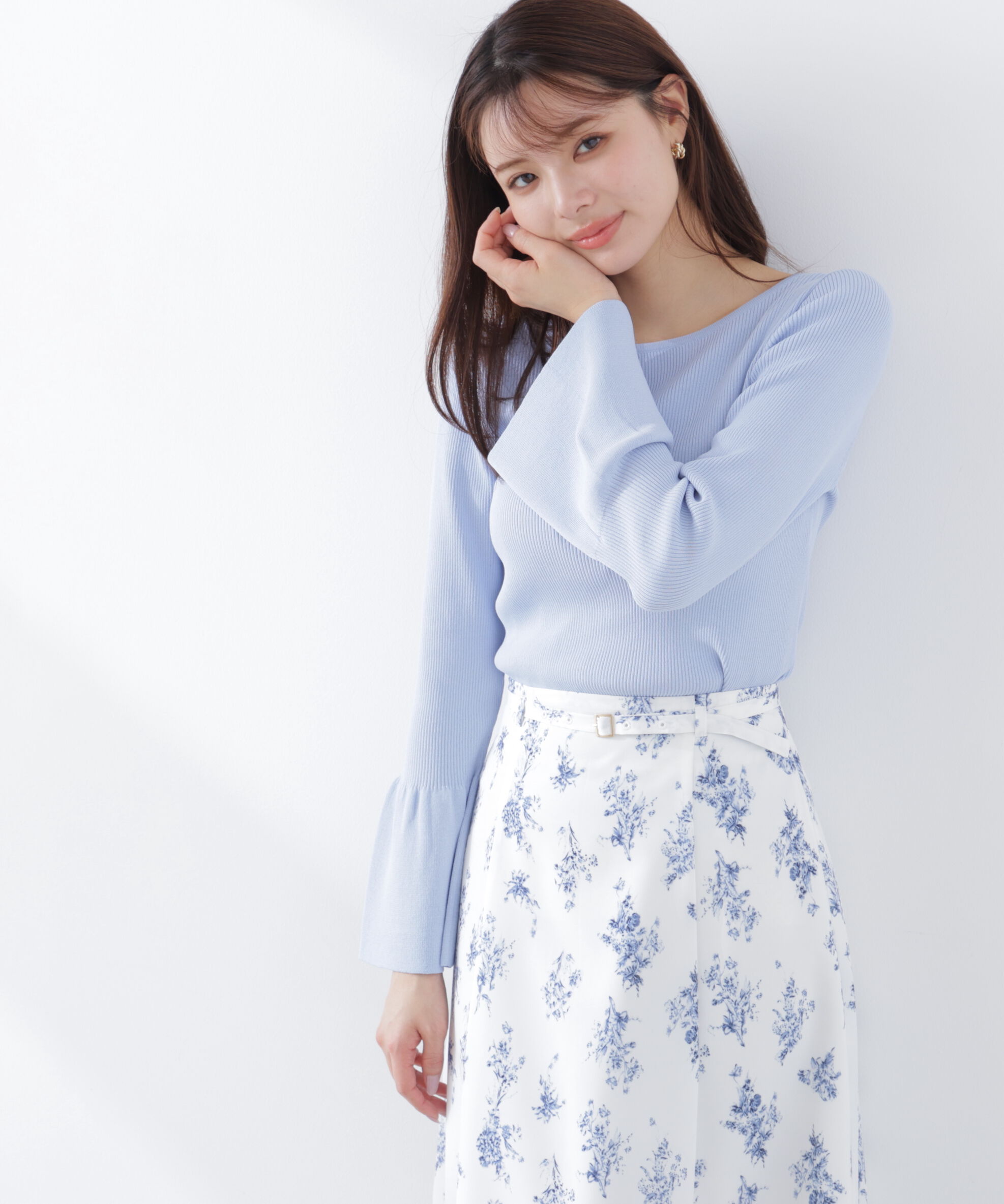 PROPORTION BODY DRESSING「フォルムスリーブニット　26SS」|ニット・セーター|