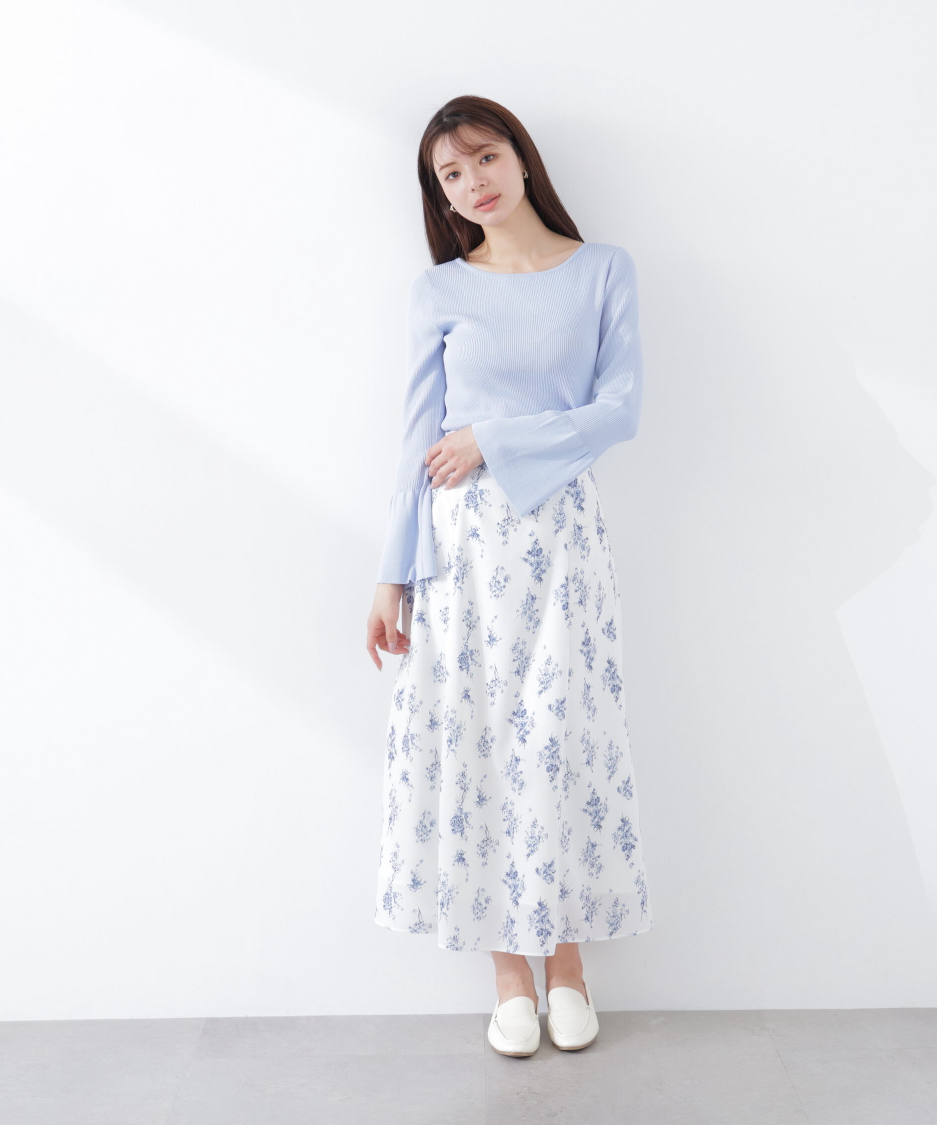 PROPORTION BODY DRESSING「フォルムスリーブニット　26SS」|ニット・セーター|