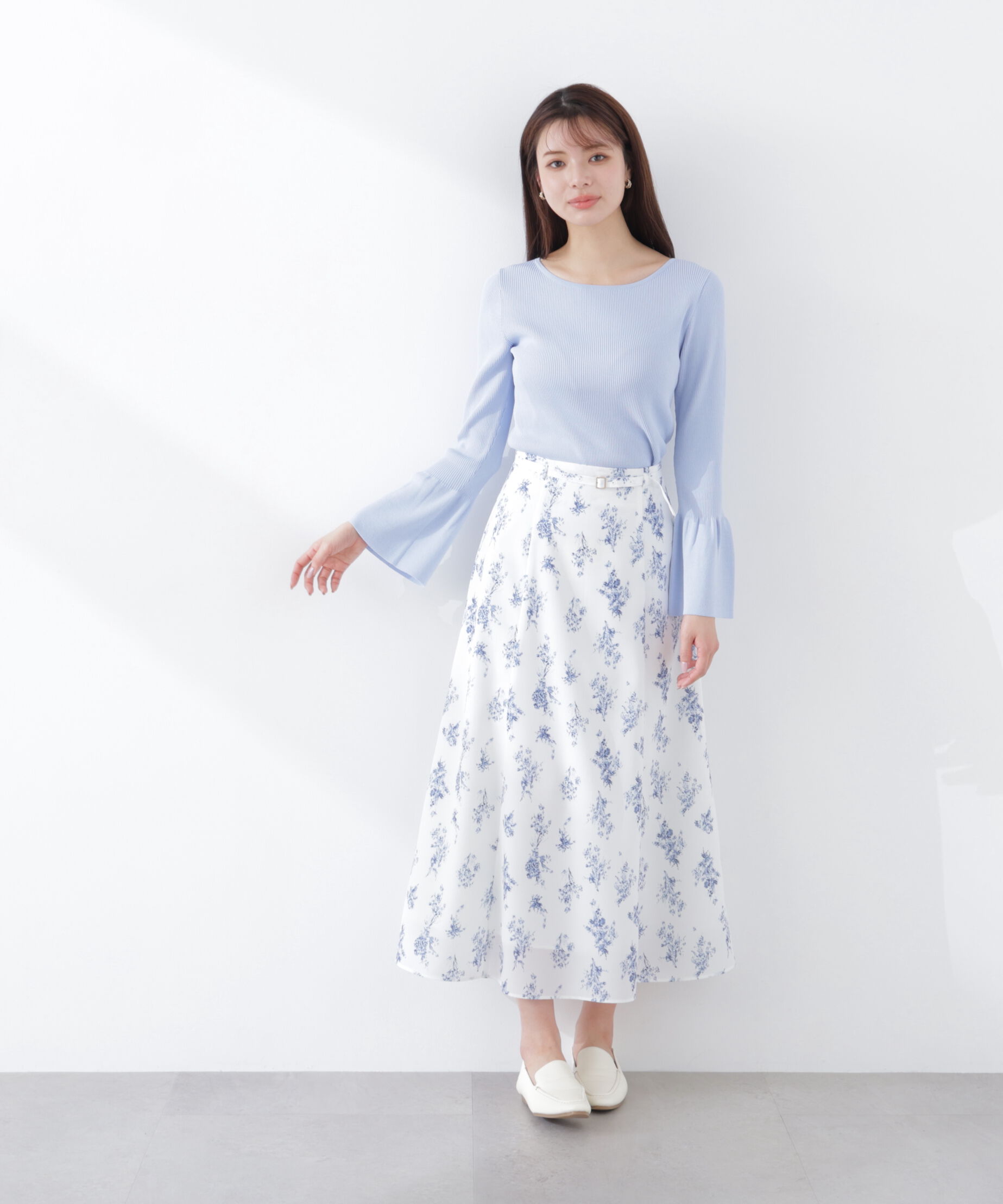 PROPORTION BODY DRESSING「フォルムスリーブニット　26SS」|ニット・セーター|