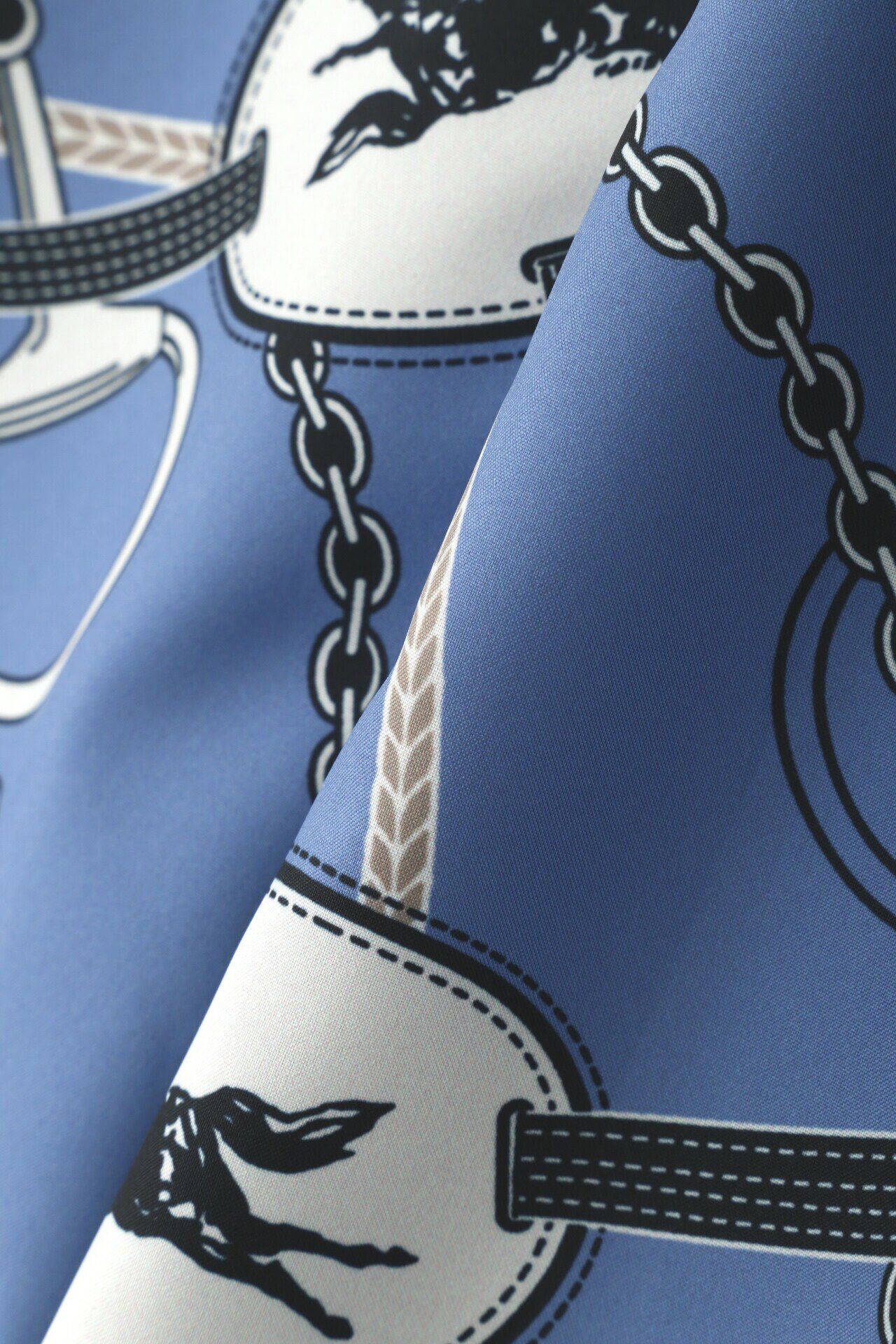  「◆ホースプレートプリントマーメイドワンピース」|ワンピース|