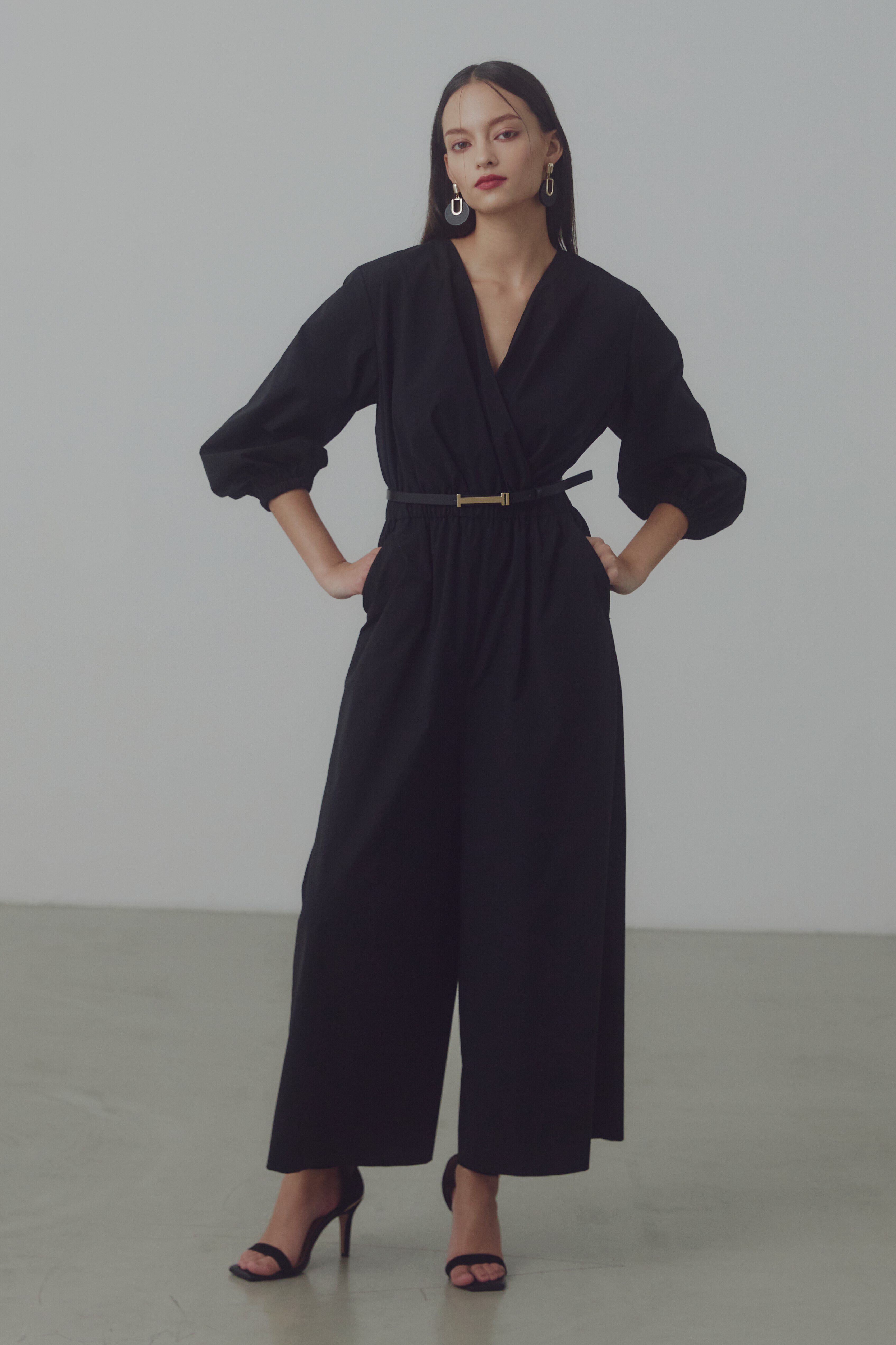  「◆カシュクールジャンプスーツ」|ワンピース|