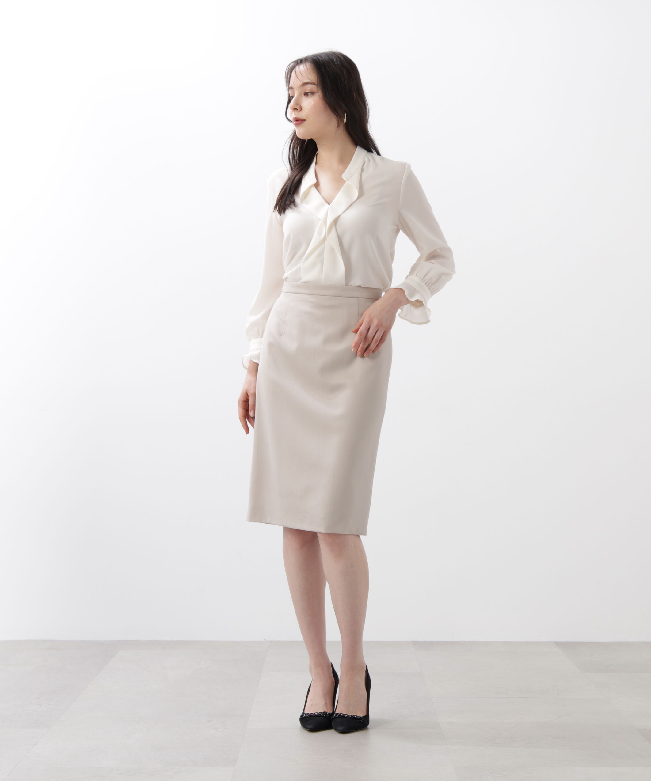  「ドライツイルタイトスカート」|スカート|