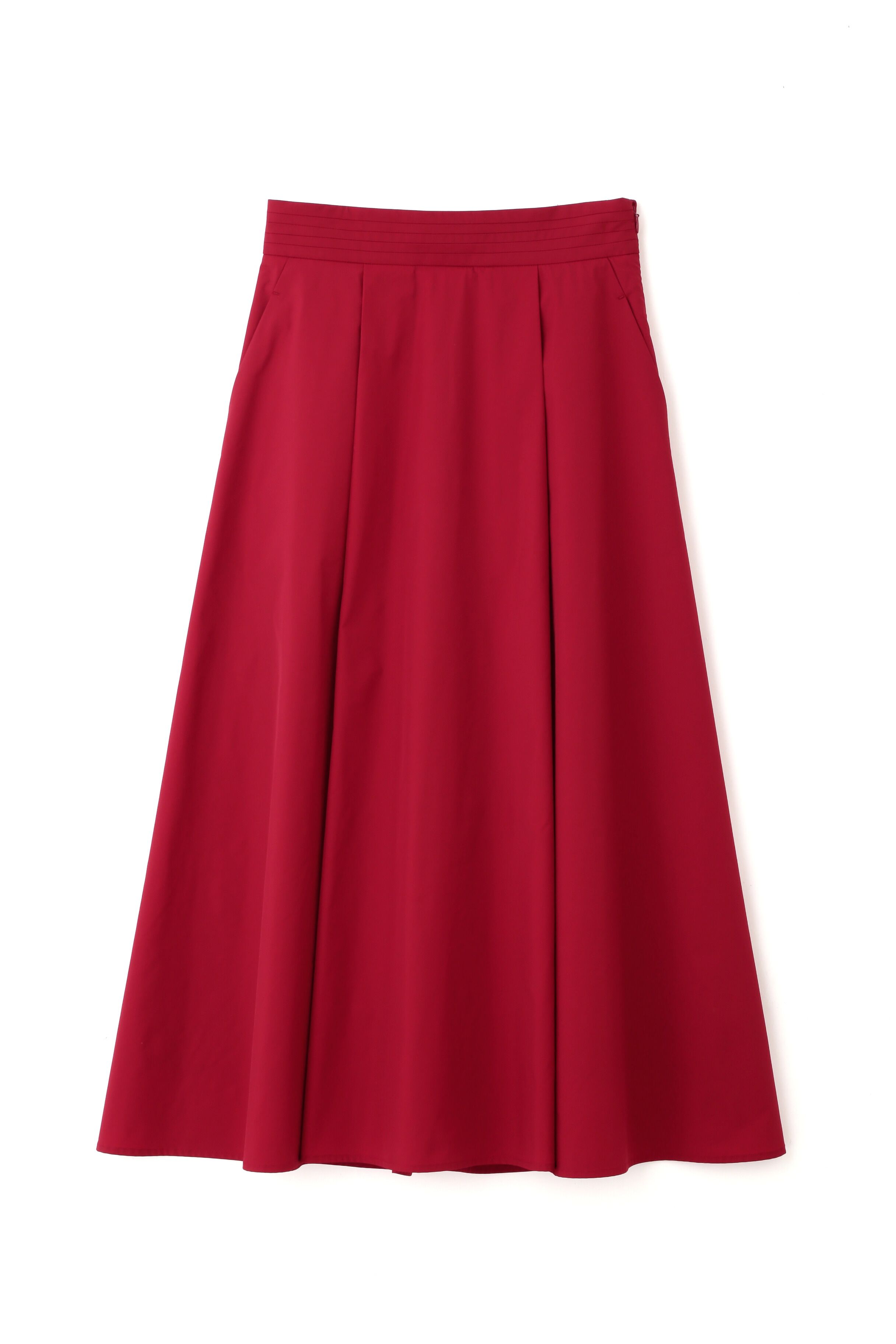  「◆ストレッチタフタフレアースカート」|スカート|