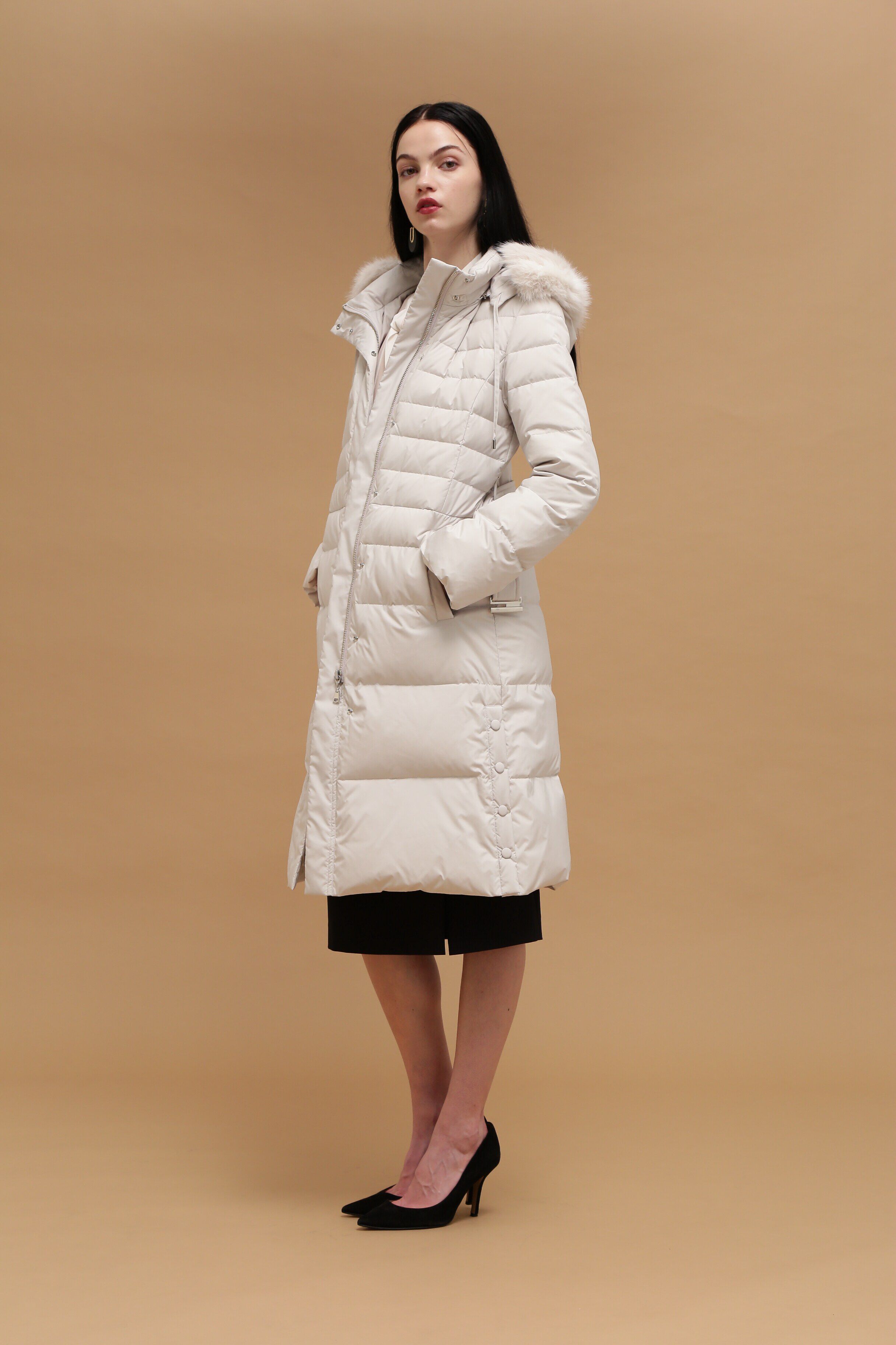  「タフタロングダウンコート」|その他|